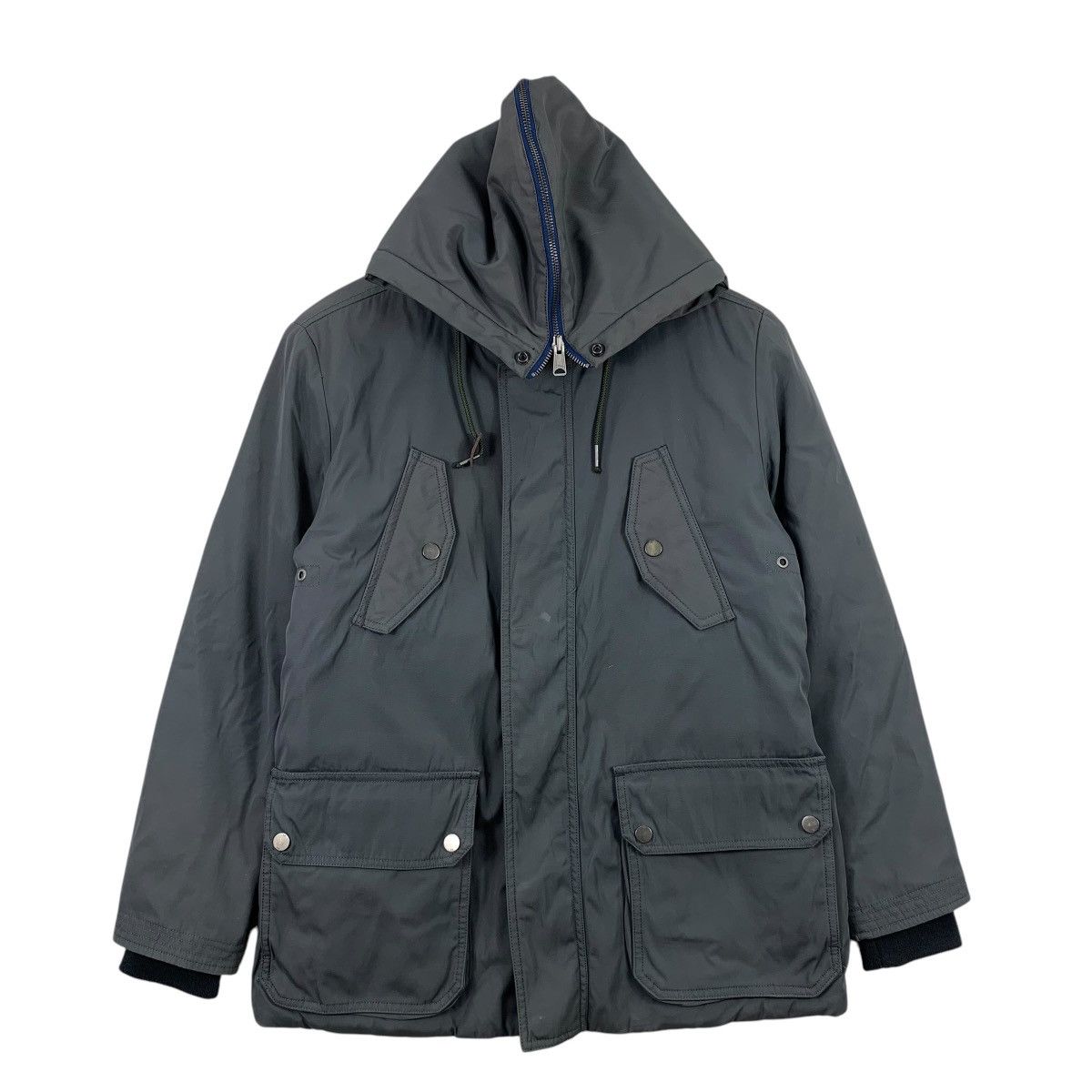 Tommy Hilfiger TOMMY HILFIGER Casual Sportswear Tactical Hoodie Jacket Size US M / EU 48-50 / 2 - 1 Thumbnail