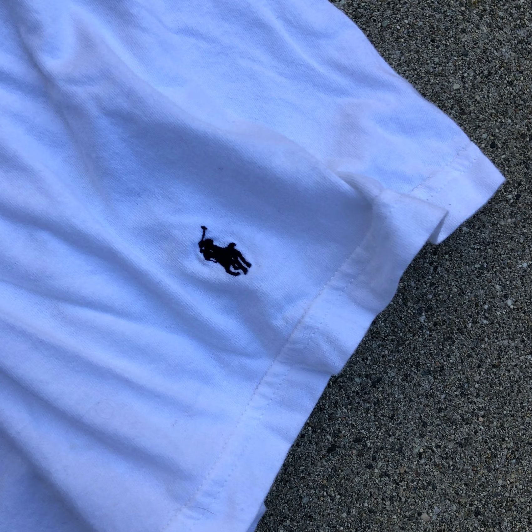 Polo Ralph Lauren POLO RALPH LAUREN Classic Fit T Shirt Men's XL White 100% Cotton Crew Neck Short Sleeve Solid Vintage? Size US XL / EU 56 / 4 - 4 Thumbnail