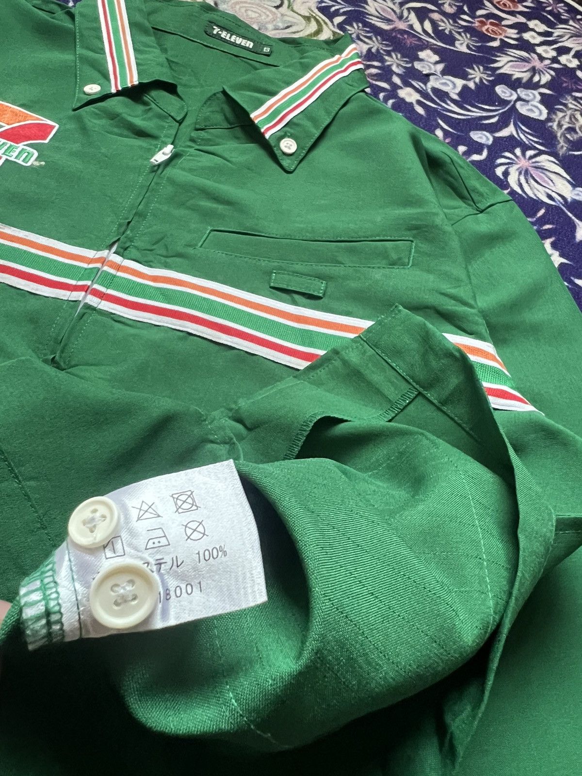 Japanese Brand Vintage 7 Eleven Japanese Brand Workers Uniform Jacket Size US M / EU 48-50 / 2 - 7 Thumbnail