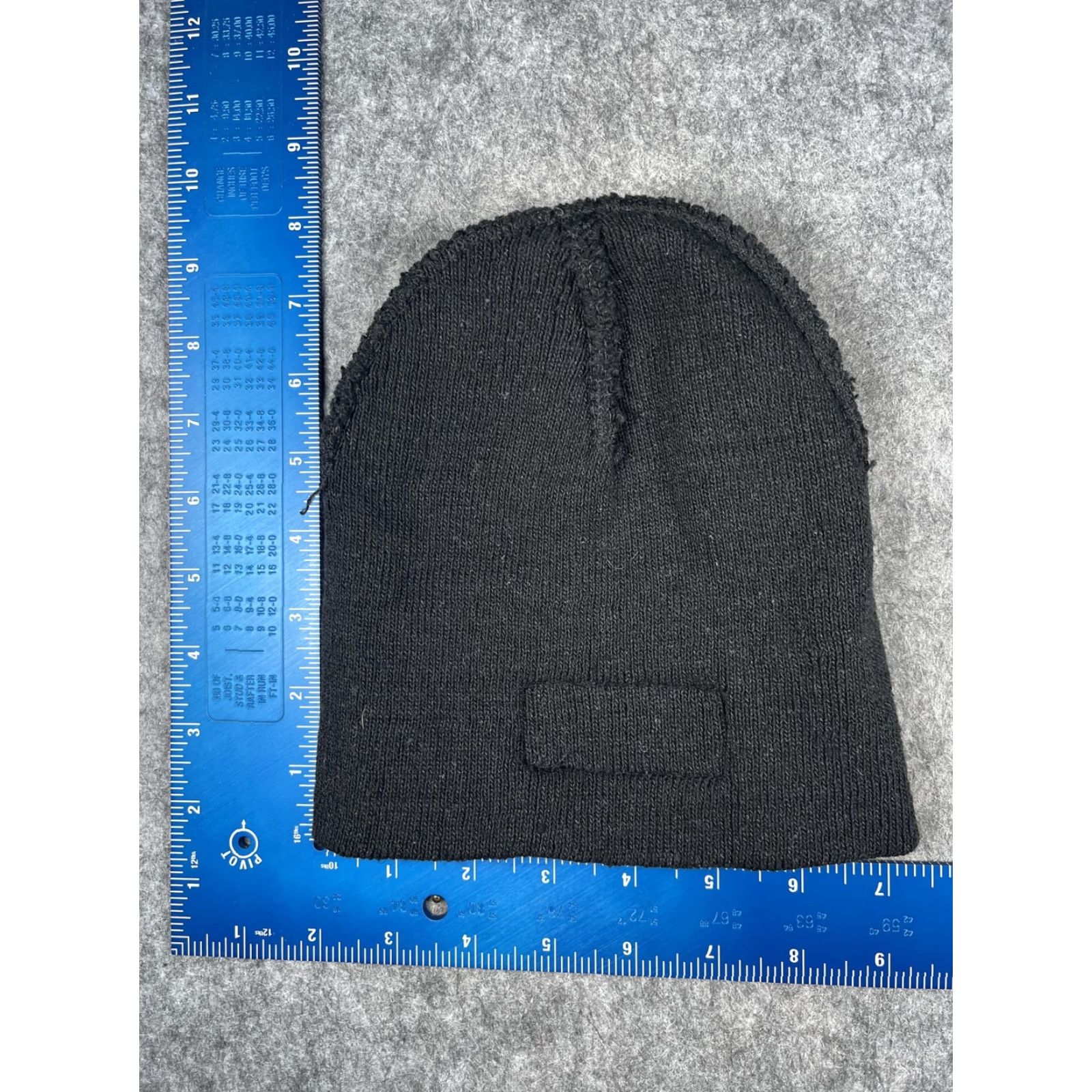 Vintage Medecins Sans Frontieres Beanie Mens One Size Black Knit Winter Warm Logo Size ONE SIZE - 5 Thumbnail