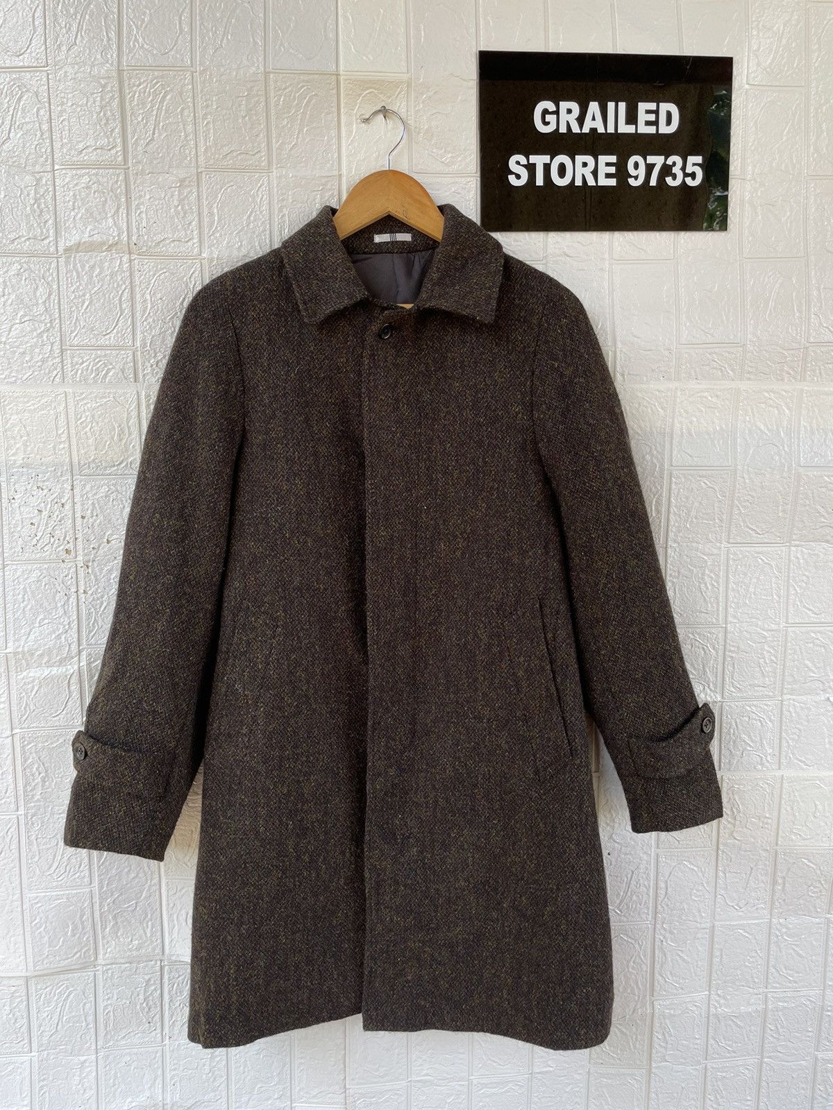Japanese Brand Japanese Brand Wool Long Jacket Size US M / EU 48-50 / 2 - 1 Thumbnail