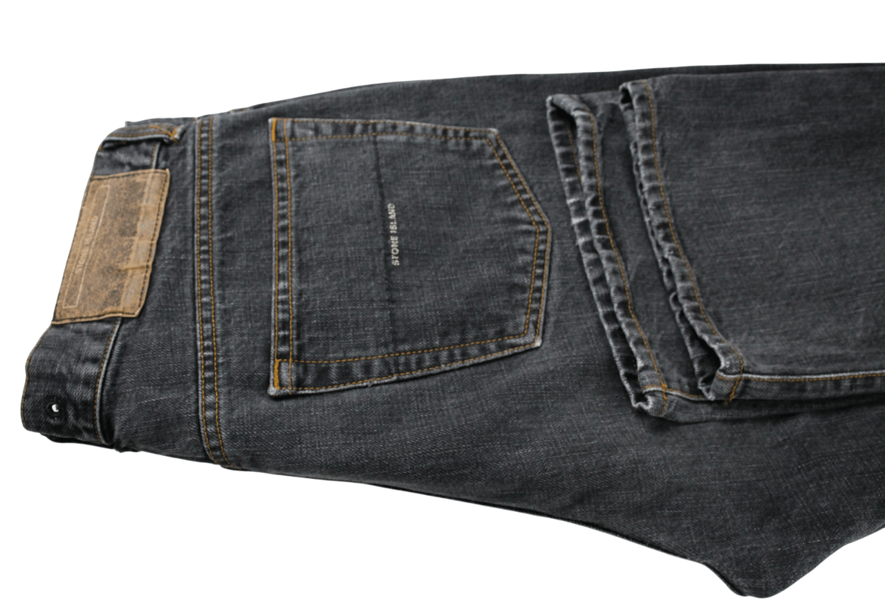 Stone Island STONE ISLAND Jeans Men's W34 Regular Fit Button Fly Denim Size US 34 / EU 50 - 5 Thumbnail