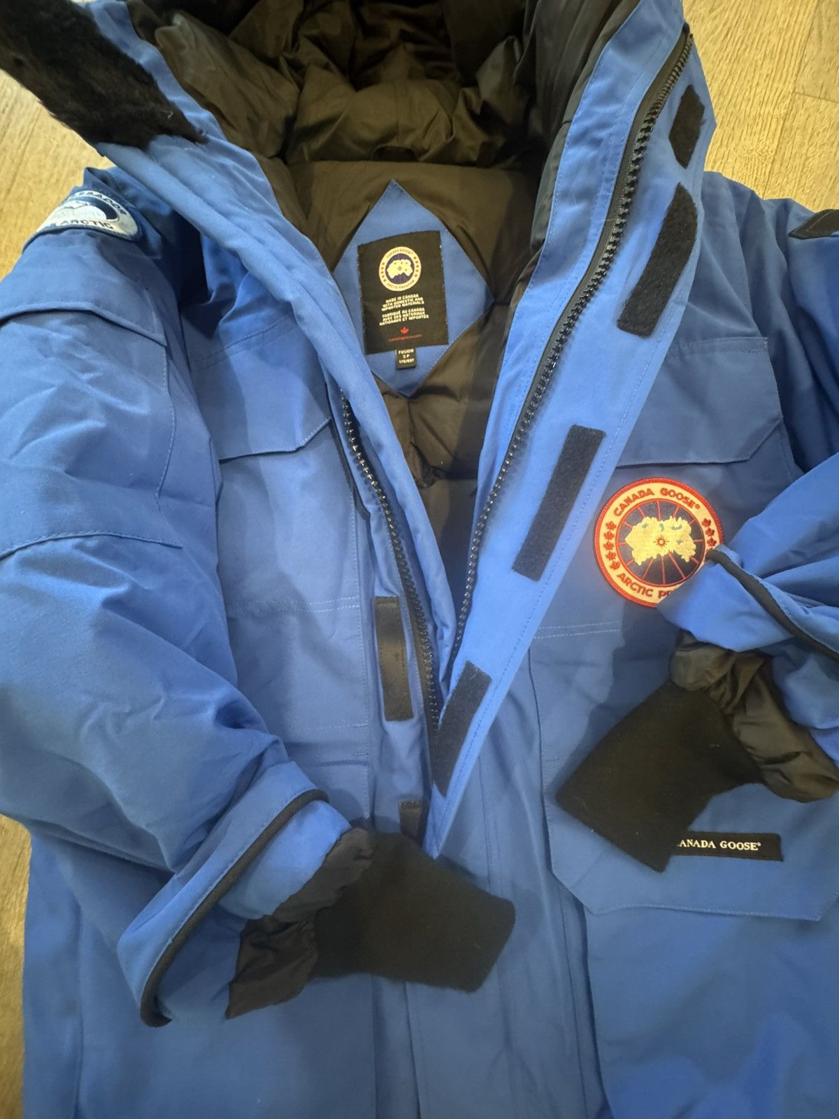 Canada Goose Canada Goose Blue Expedition Parka PBI Heritage Size US S / EU 44-46 / 1 - 7 Thumbnail