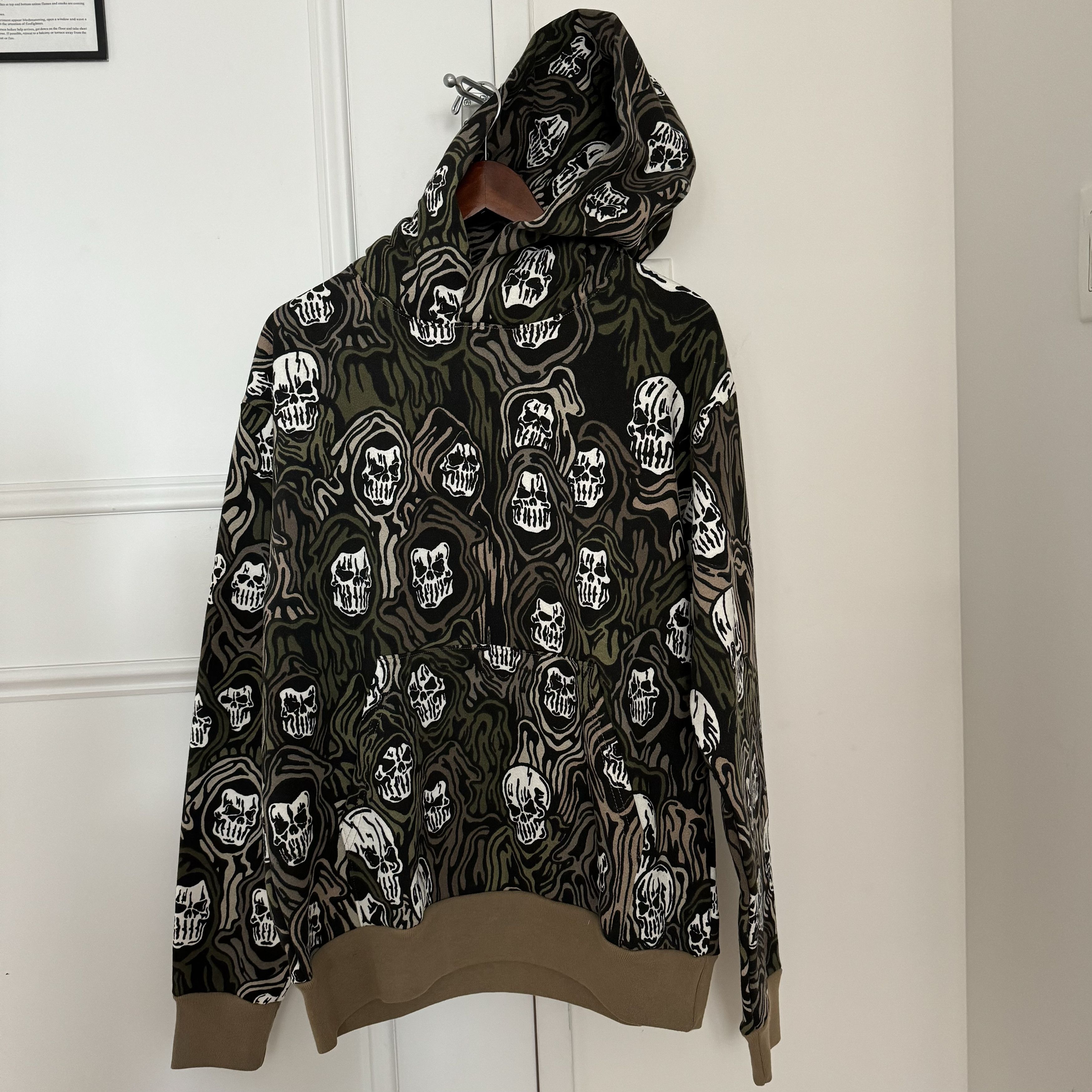 image of Warren Lotas Reaper Camo Hoodie, Men's (Size Small)