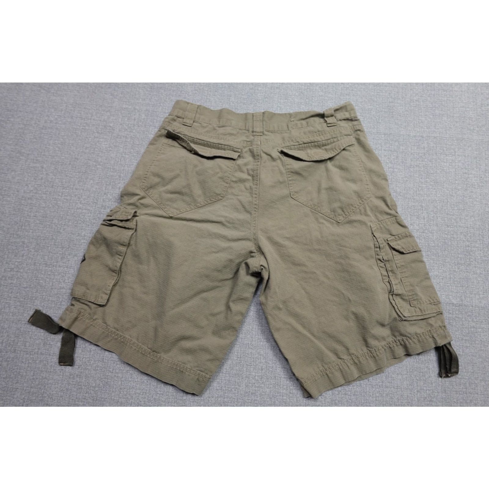 Vintage VINTAGE Cargo Short Mens 34 Green Ripstop Loose Baggy Fit Pocket Hiking Outdoors Casual Men Green 90s Theme Size US 34 / EU 50 - 2 Thumbnail