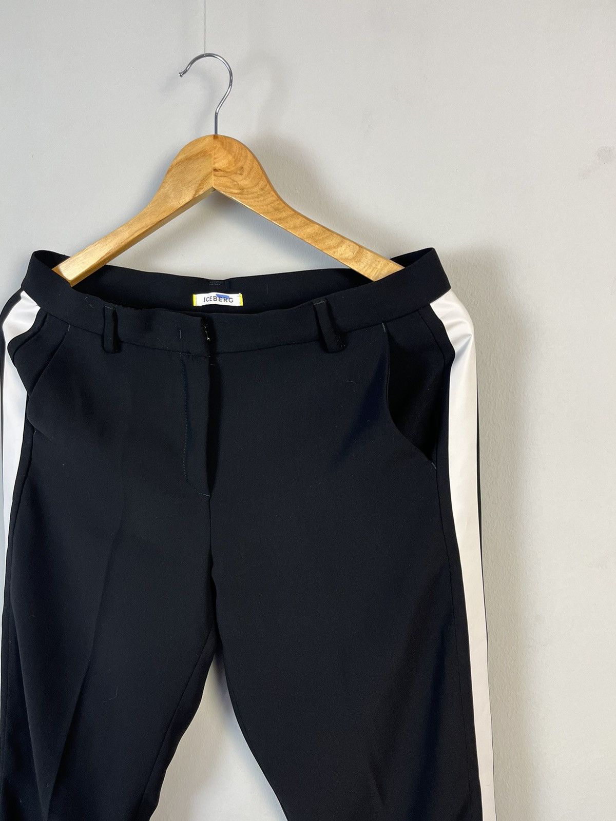 Iceberg Iceberg Luxury Stripes Nylon Pants Trousers Size 28" / US 6 / IT 42 - 3 Thumbnail
