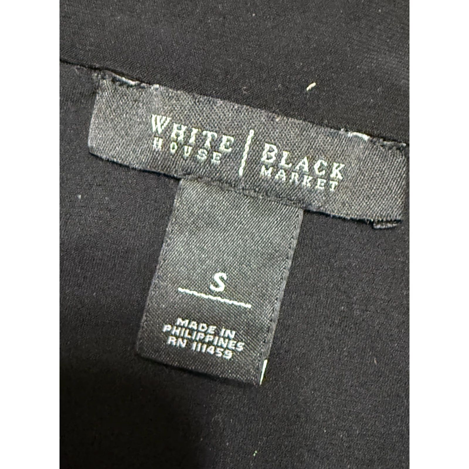 White House Black Market White House Black Market Tank Top Women S Sleeveless Black Solid Casual Basic Stretch Size S / US 4 / IT 40 - 5 Thumbnail
