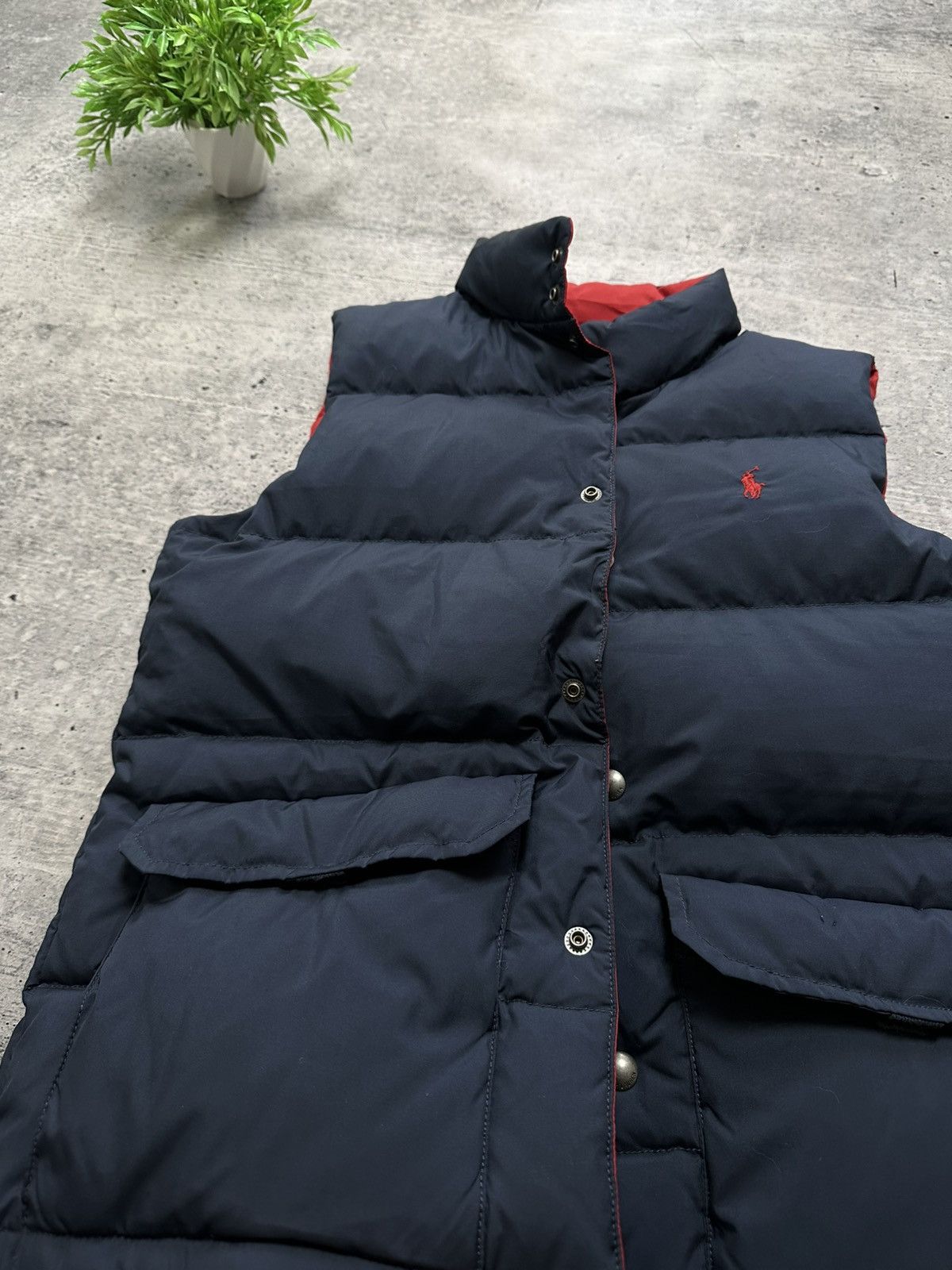 Polo Ralph Lauren Polo Ralph Lauren Down Puffer Vest Y2K Hype Women’s Gilet Size S / US 4 / IT 40 - 5 Thumbnail