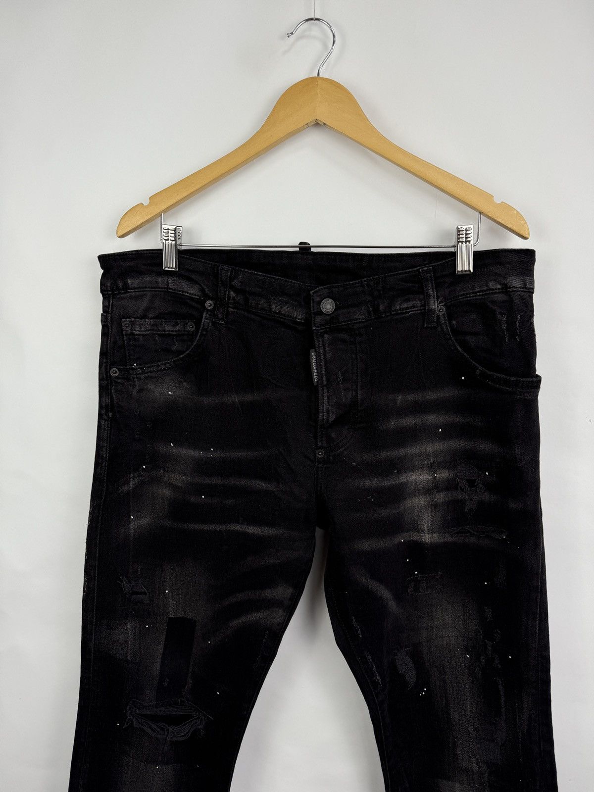 Dsquared2 🇮🇹 Y2K Dsquared2 Punk Jeans Made in Italy Rare Retro Hype Size US 36 / EU 52 - 4 Thumbnail