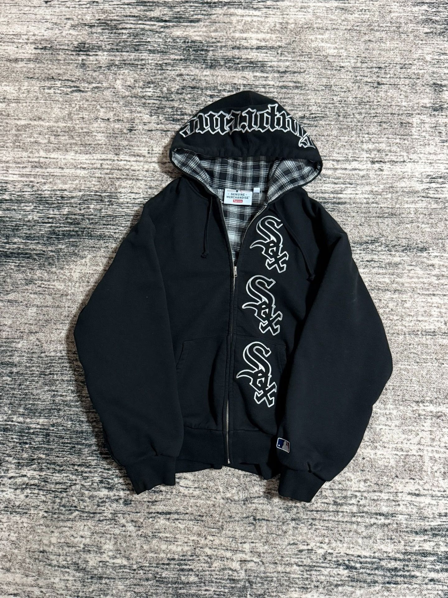 Supreme Supreme x Chicago White Sox Zip Up Hoodie Size US M / EU 48-50 / 2 - 1 Thumbnail