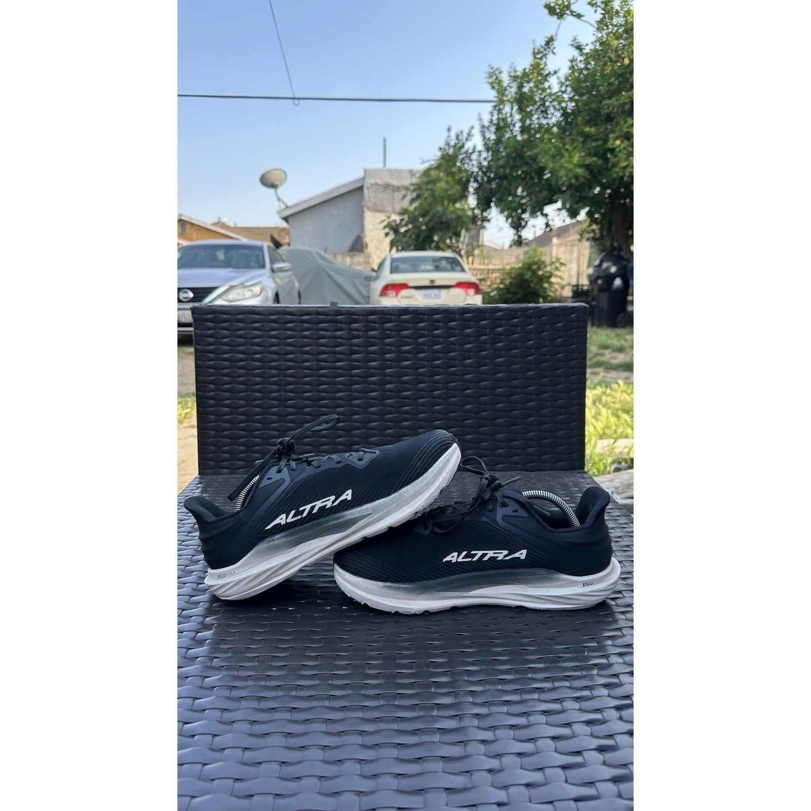 Altra Altra Torin 8 Mens Sz 10.5 Wide Black White Shoe AL0A85QJ010 Size US 10.5 / EU 43-44 - 6 Thumbnail