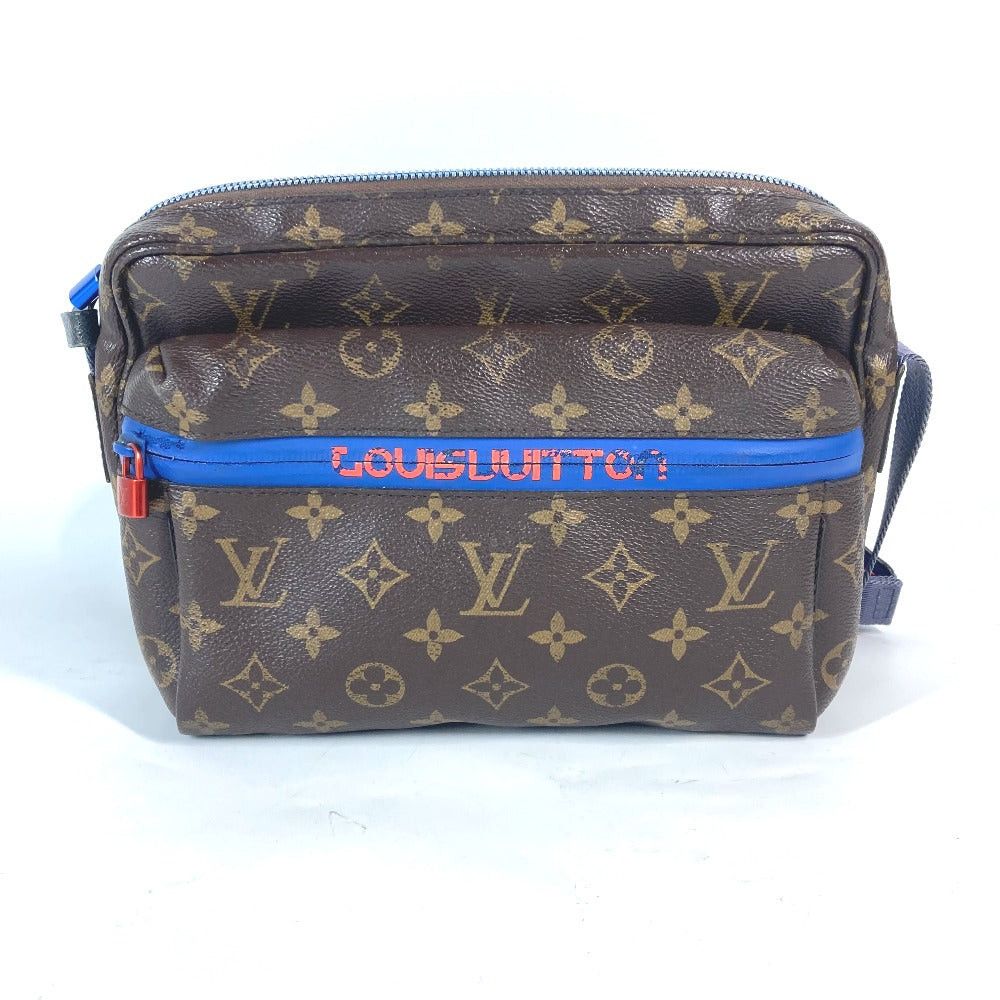 Louis Vuitton Louis Vuitton M43828 Monogram Kim Jones. Pacific Bum Bag Briefcase Shoulder Waist Pouch Belt Cross Body Canvas Men Brown Size ONE SIZE - 1 Thumbnail