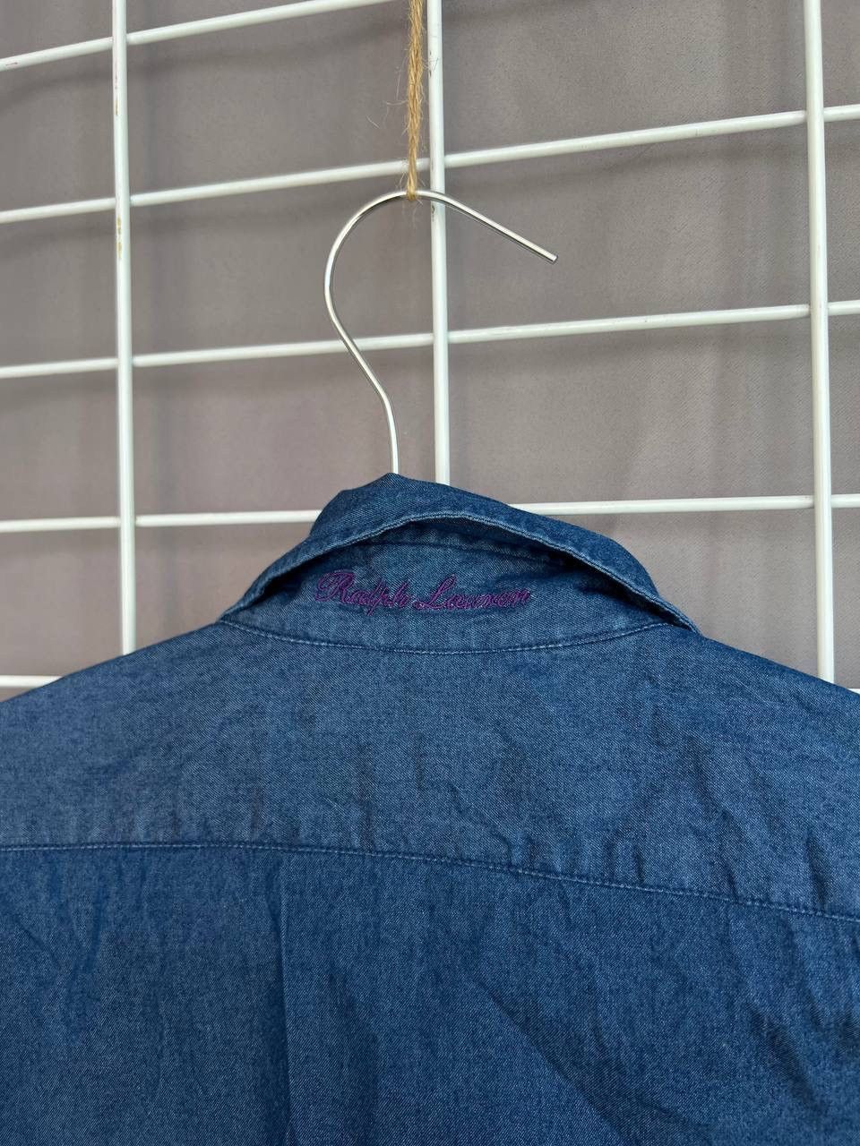 Ralph Lauren Purple Label Ralph Lauren Purple Label Indigo Button Shirt Size 14.5 or M Size US M / EU 48-50 / 2 - 9 Thumbnail