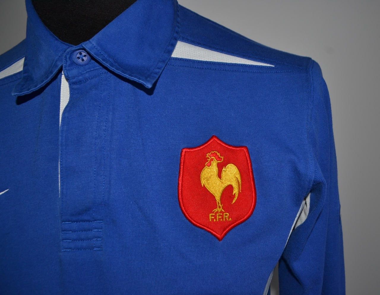 Nike × Vintage Vintage Nike France Rugby Union Jersey Long Sleeve Shirt Size US M / EU 48-50 / 2 - 3 Thumbnail