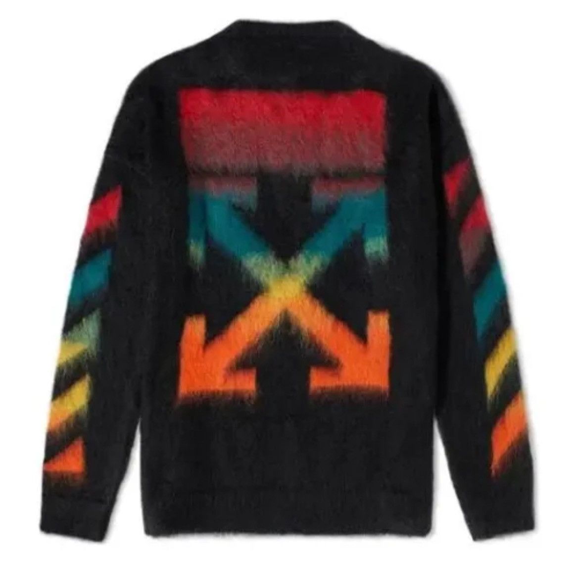 Off-White 💥NWT💥 OFF-WHITE GRADIENT MOHAIR SWEATER Size US S / EU 44-46 / 1 - 2 Thumbnail