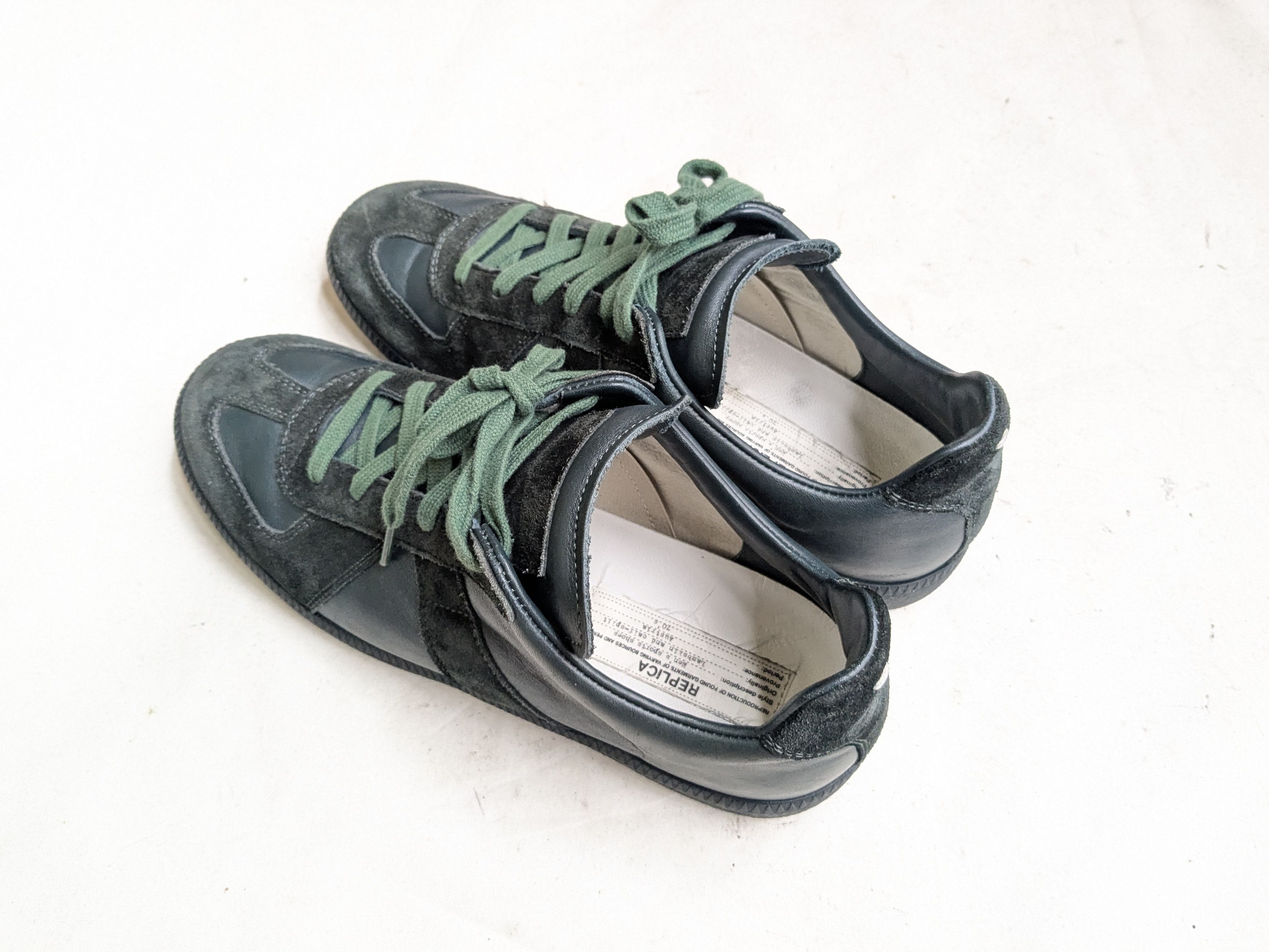Maison Margiela GAT Replica Dark Green 9 42 Low Tops