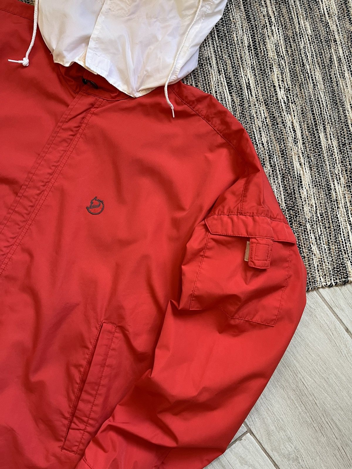 Fjallraven × Vintage Vintage FjallRaven jacket and pants nylon suit red workwear Size US M / EU 48-50 / 2 - 7 Thumbnail