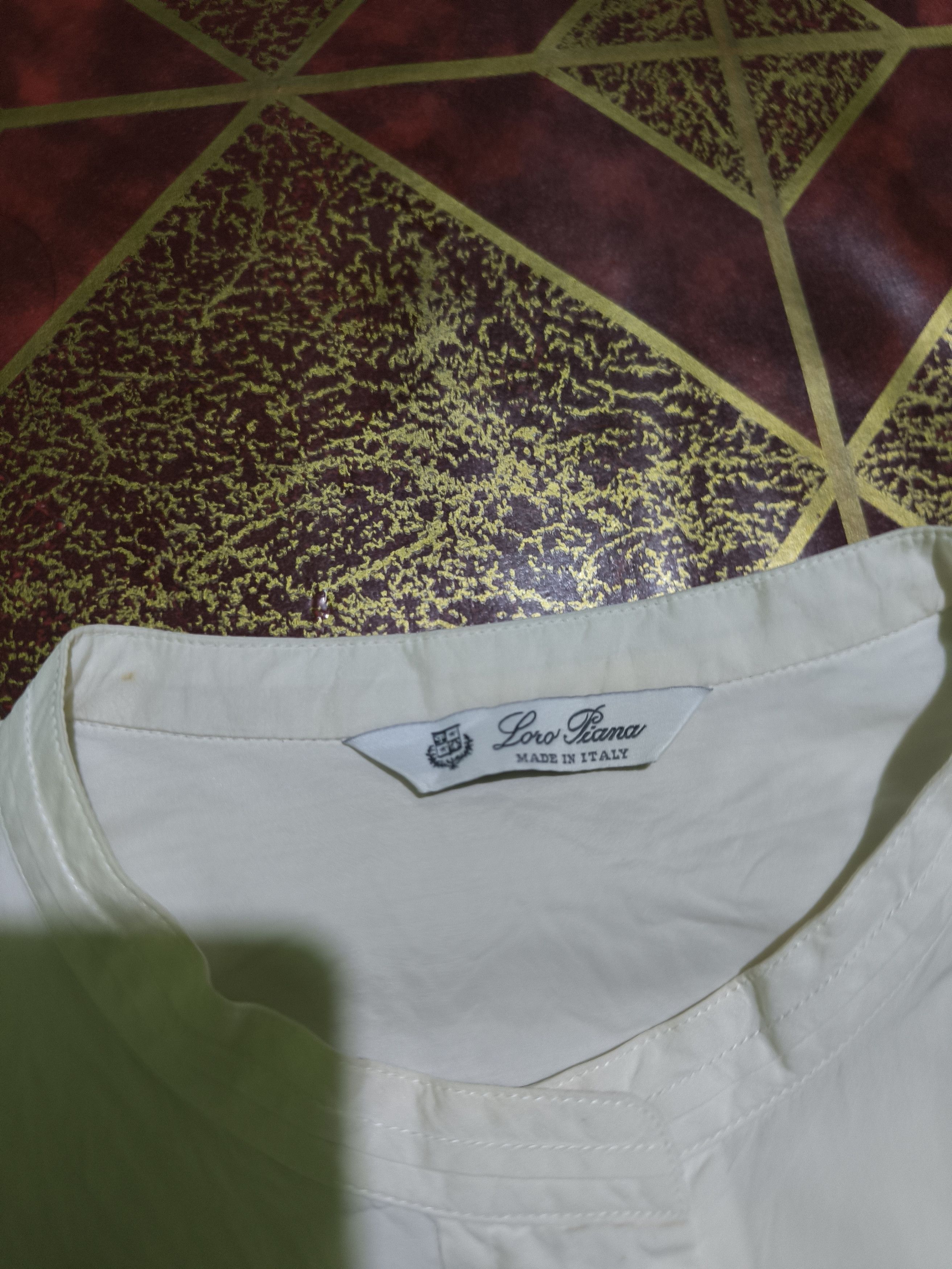 Loro Piana Loro Piana Distressed Shanghai Collar Shirt Size US M / EU 48-50 / 2 - 4 Thumbnail