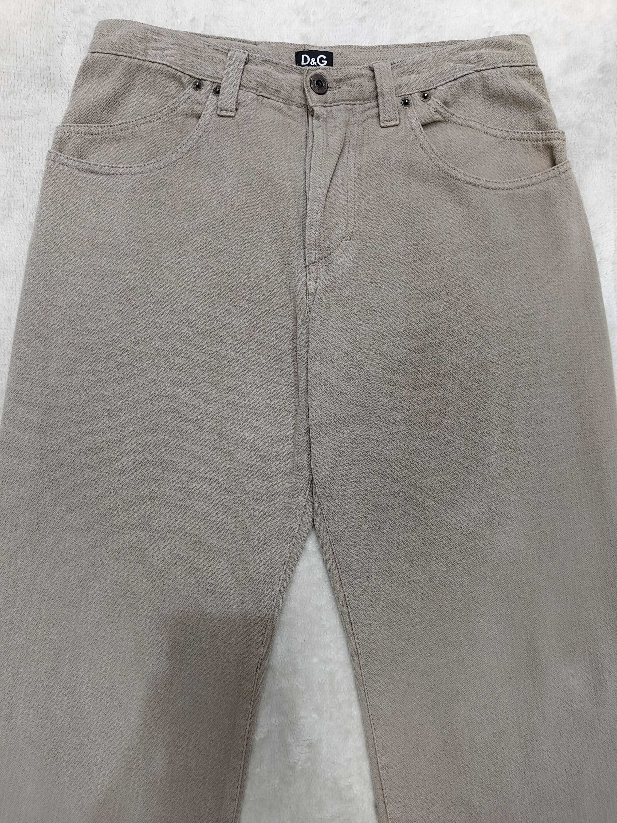 Dolce & Gabbana 💥 Dolce Gabbana Double Pocket Y2K Baggy Jeans Size US 31 - 2 Thumbnail