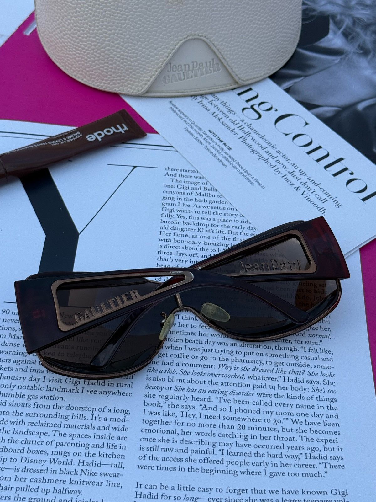 Jean Paul Gaultier Jean paul Gaultier sunglasses SJP038 Size ONE SIZE - 6 Thumbnail