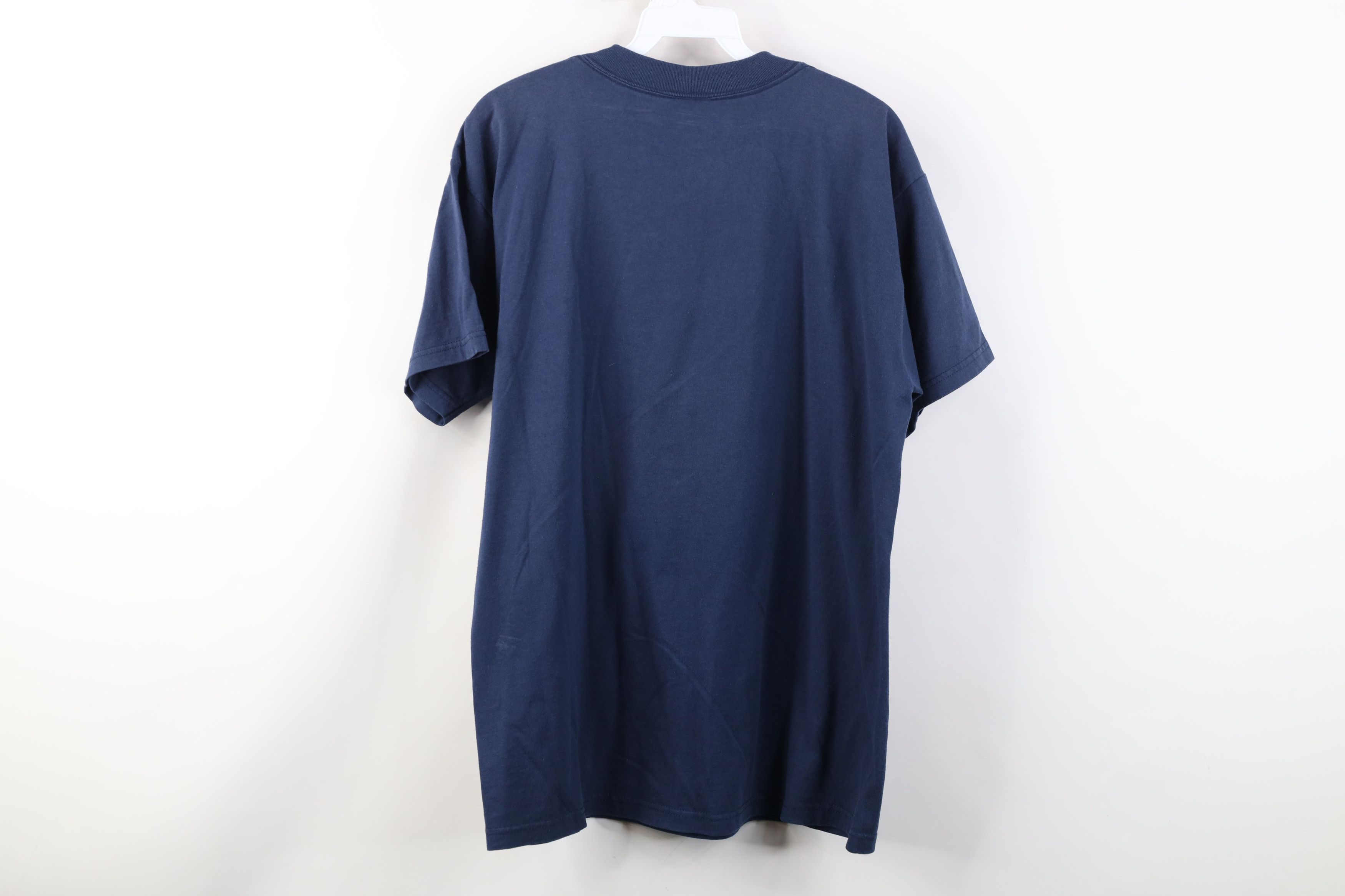 Vintage Vintage 90s Mackinac Island 8 Mile Run Walk T-Shirt Blue Size US L / EU 52-54 / 3 - 11 Thumbnail