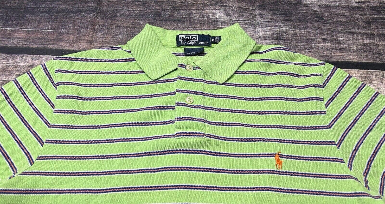 Polo Ralph Lauren VTG Polo Ralph Lauren Polo Shirt Men's Medium Custom Cotton Size US L / EU 52-54 / 3 - 4 Thumbnail