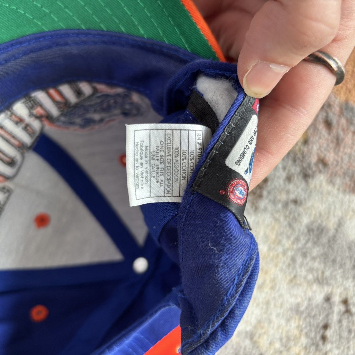 NCAA × Top Of The World × Vintage Vintage Florida Gators Snapback Hat NCAA 90s Size ONE SIZE - 10 Thumbnail