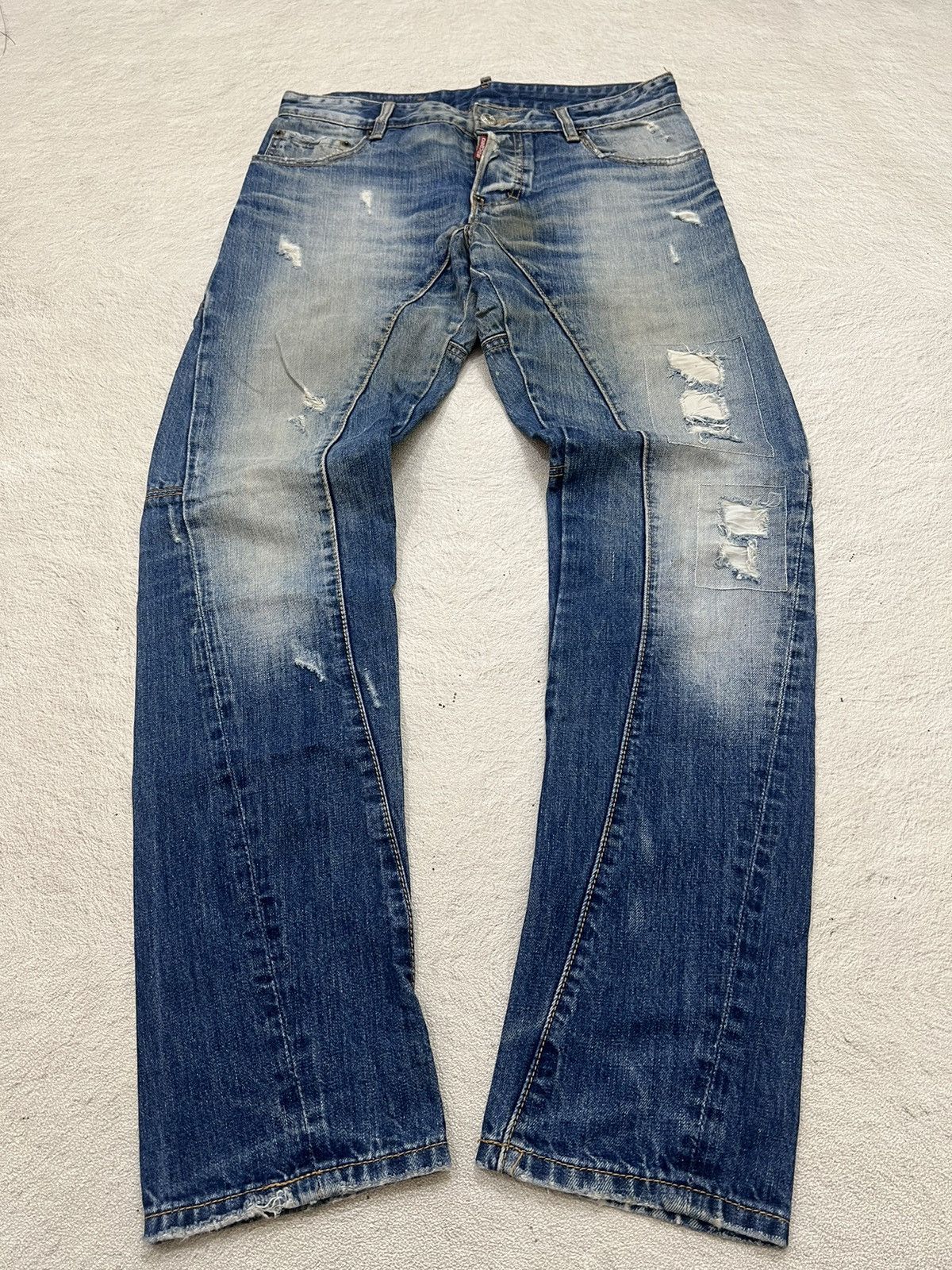 Comme des Garcons 2000s Dsquared2 Margiela Acne Ys Bootcut Jeans y2k Lgb Ifsix Size US 30 / EU 46 - 1 Thumbnail