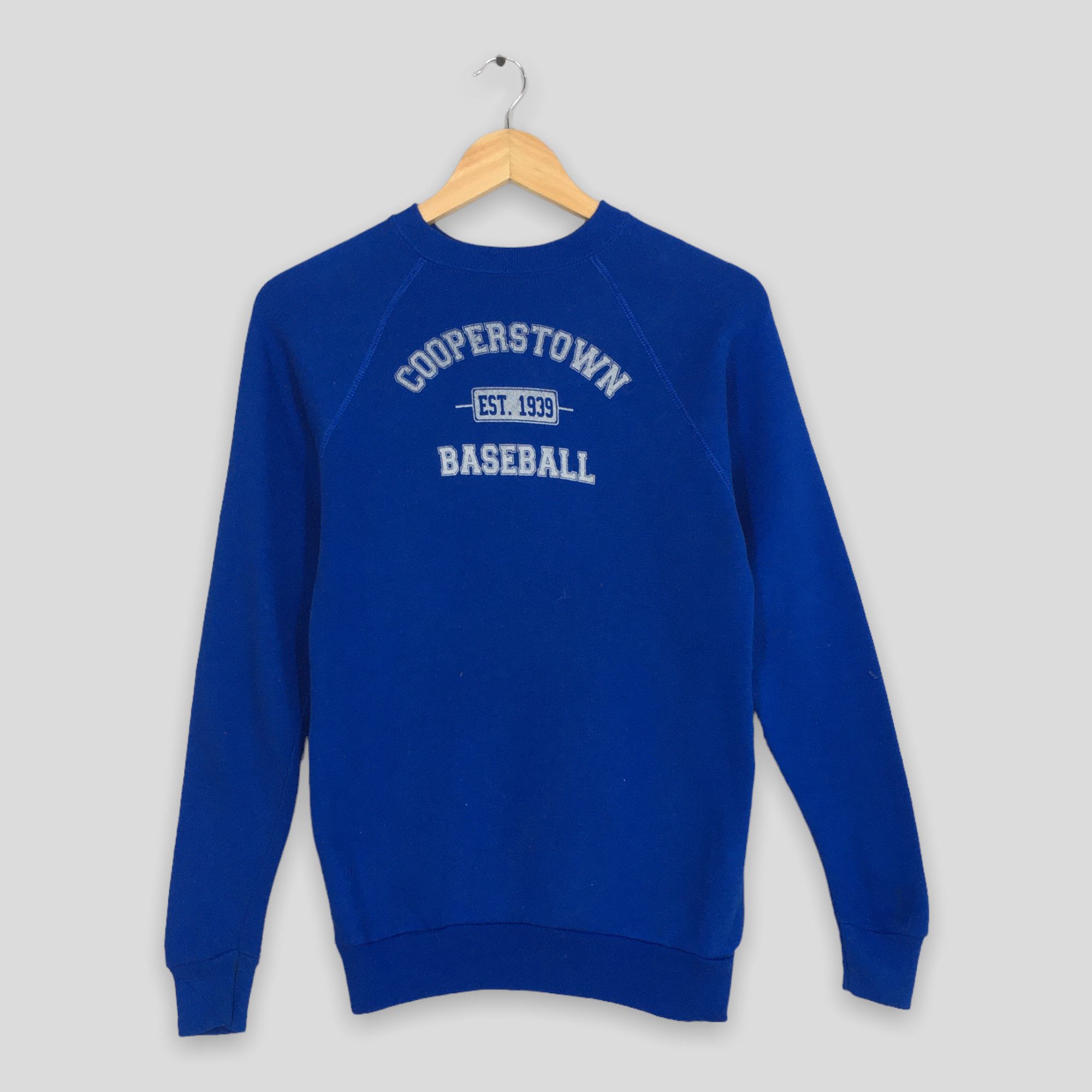 Cooperstown Collection × MLB × Vintage Vintage 90s Cooperstown Baseball Blue Sweatshirt XSmall Size US XS / EU 42 / 0 - 1 Thumbnail
