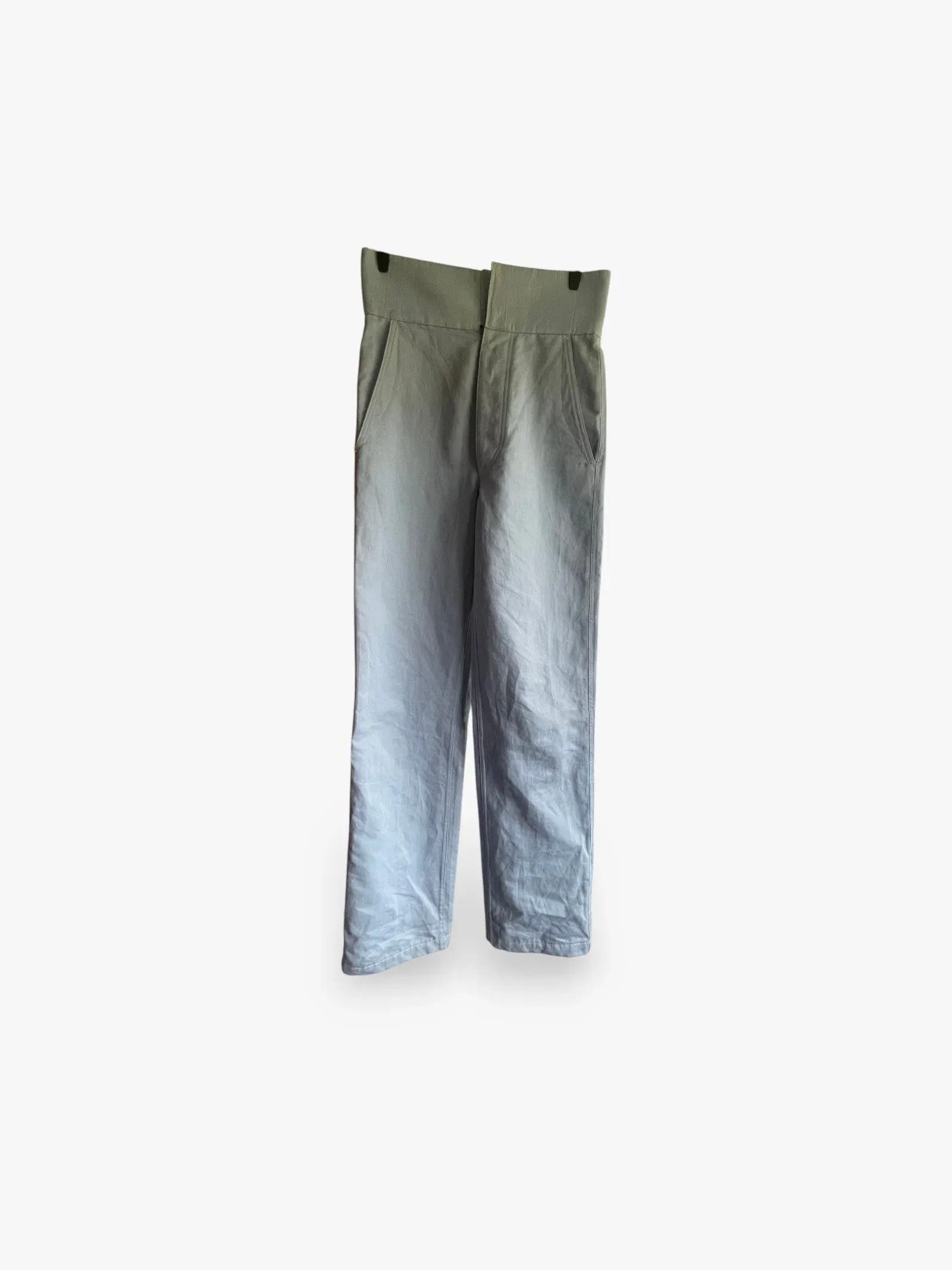 Haider Ackermann Haider Ackermann Workwear trousers trooper light blue Pants Size 34" / US 12 / IT 48 - 1 Thumbnail