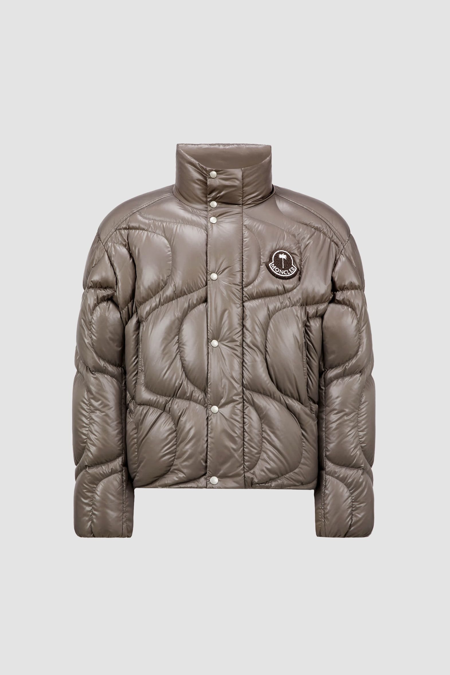 Moncler × Palm Angels HAUNANI SHORT DOWN JACKET Size US XL / EU 56 / 4 - 1 Thumbnail