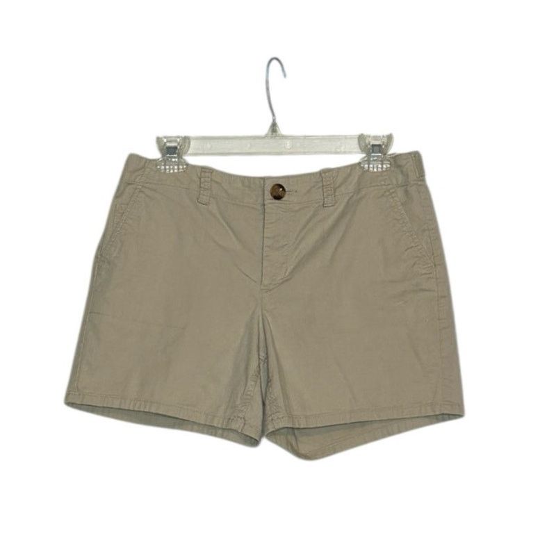 Dockers Dockets beige low rise chino shorts size 6 Size 28" / US 6 / IT 42 - 7 Thumbnail