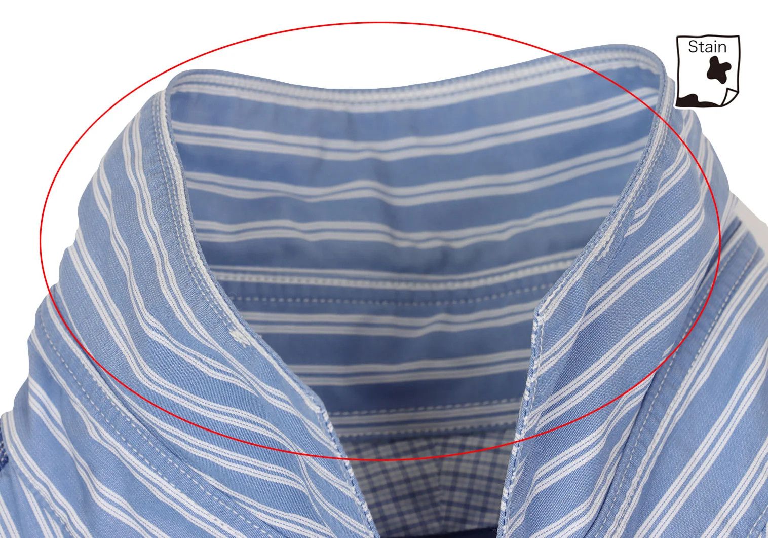 Junya Watanabe Elbow Patch Design Striped Long Sleeve Shirt in Blue Size US S / EU 44-46 / 1 - 5 Thumbnail