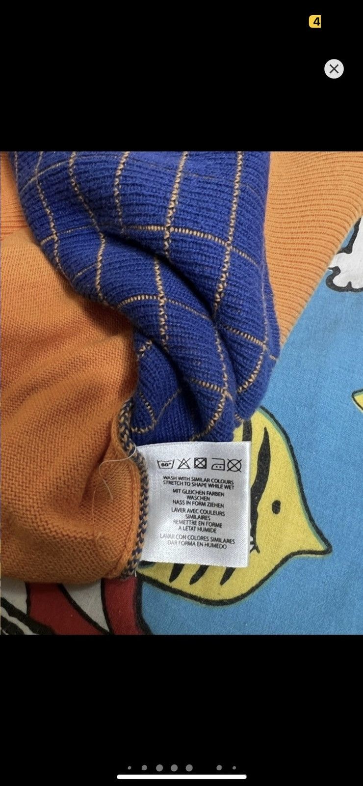 Gant ***FINAL DROP***RARE GANT HEAVYWEIGHT GRID CHECK PULLOVER XL Size US XL / EU 56 / 4 - 9 Thumbnail