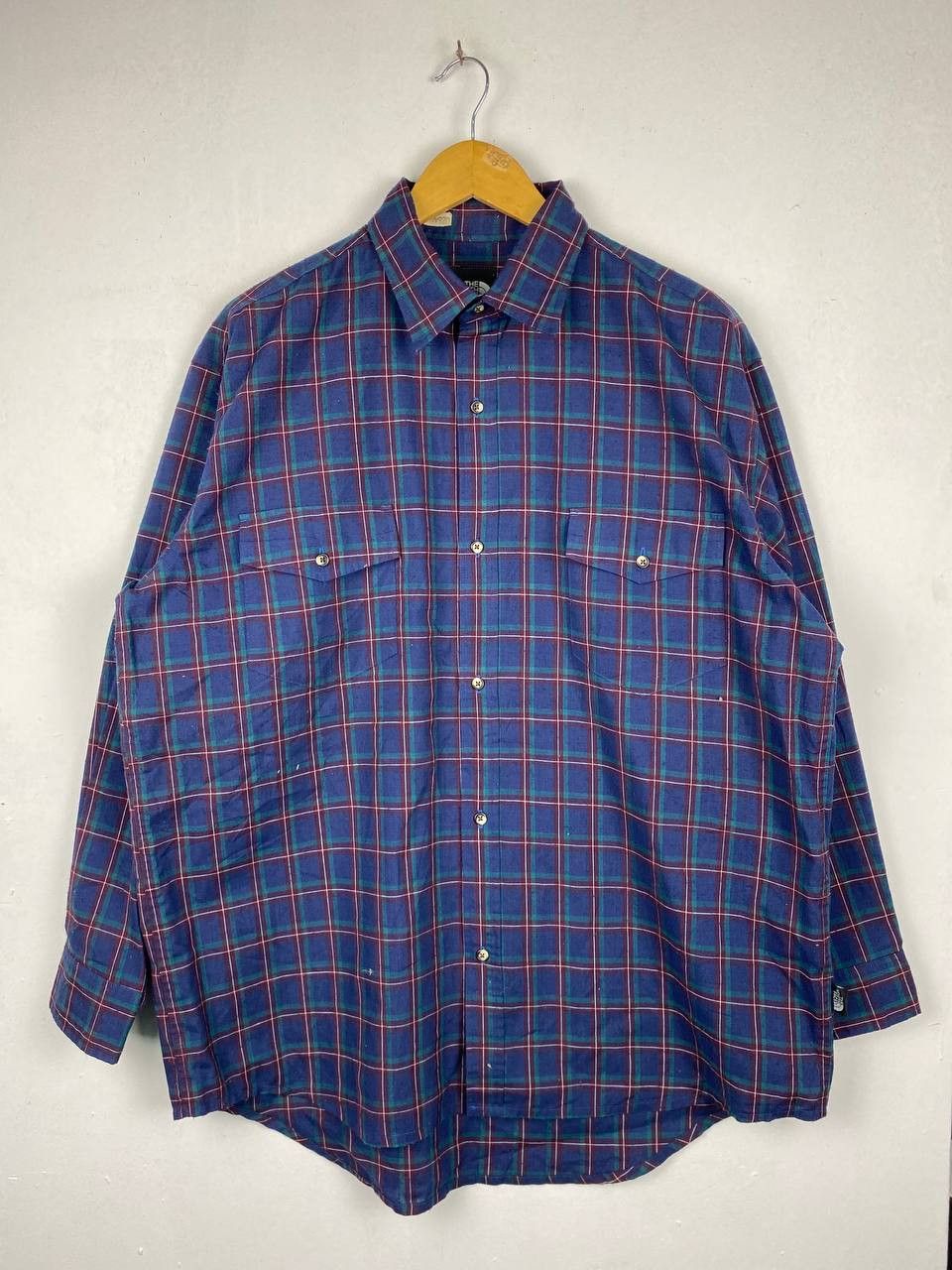 The North Face the north face flannel baggy shirt Size US XXL / EU 58 / 5 - 1 Thumbnail