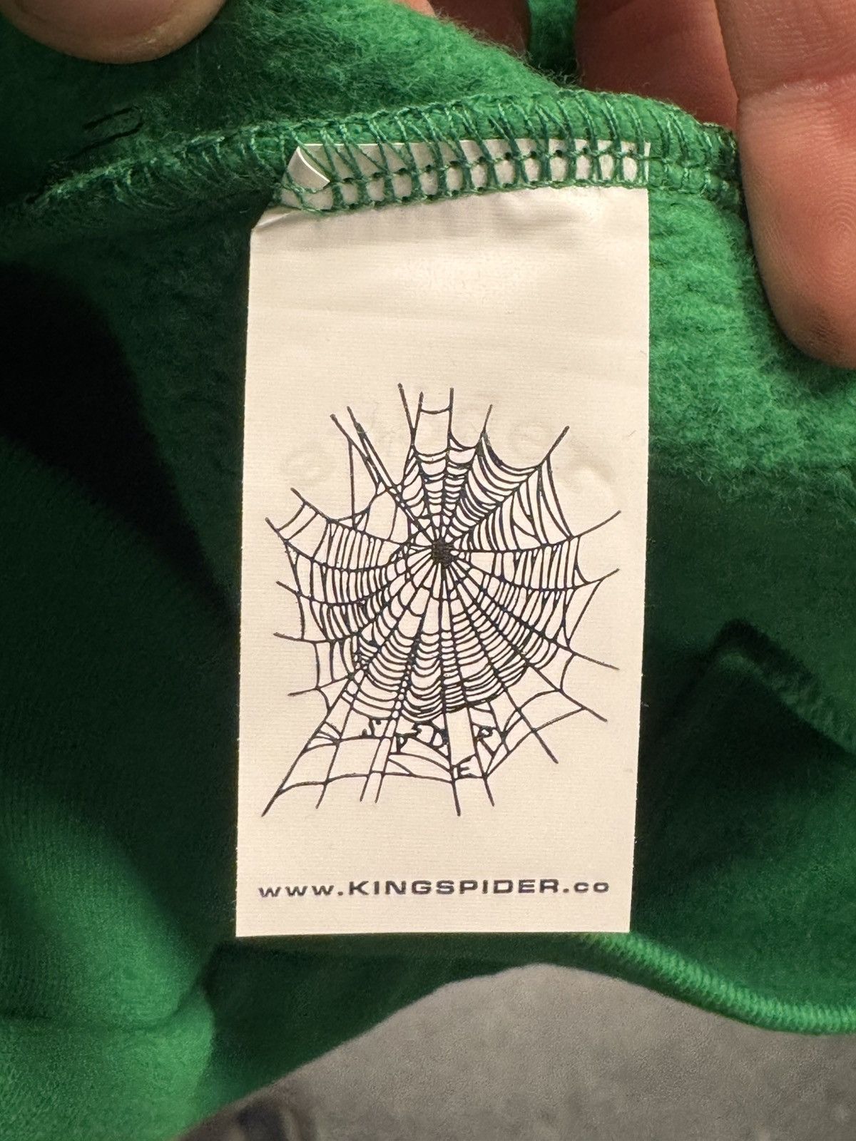 Sp5der Sp5der Hoodie Green Size US S / EU 44-46 / 1 - 5 Thumbnail
