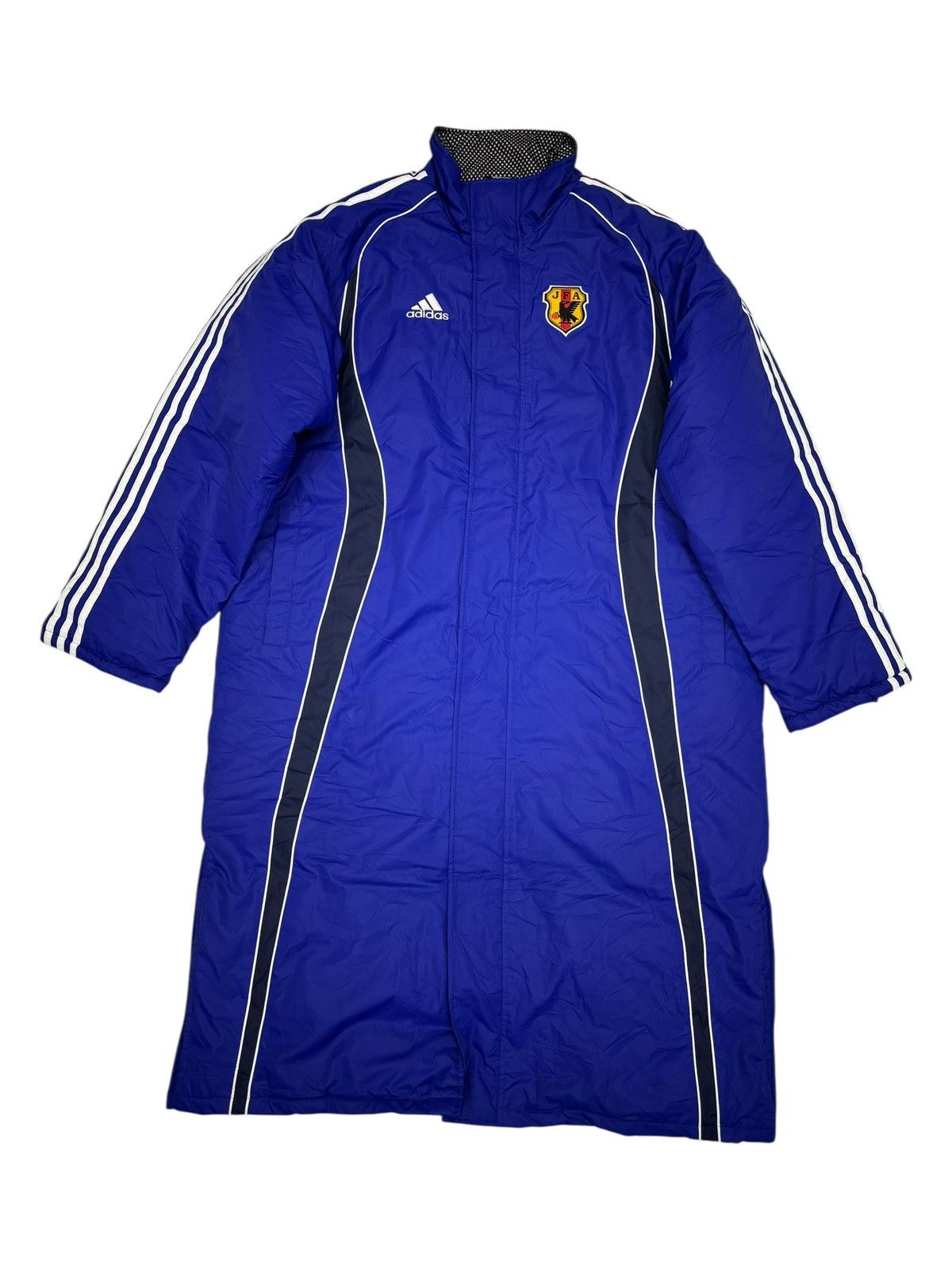 Japanese Brand JAPAN FOOTBALL ASSOCIATION JFA LONG PUFFER JACKET Size US XL / EU 56 / 4 - 1 Thumbnail