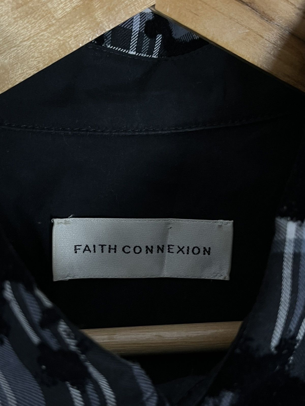 Black/White Oversized Button Shirt