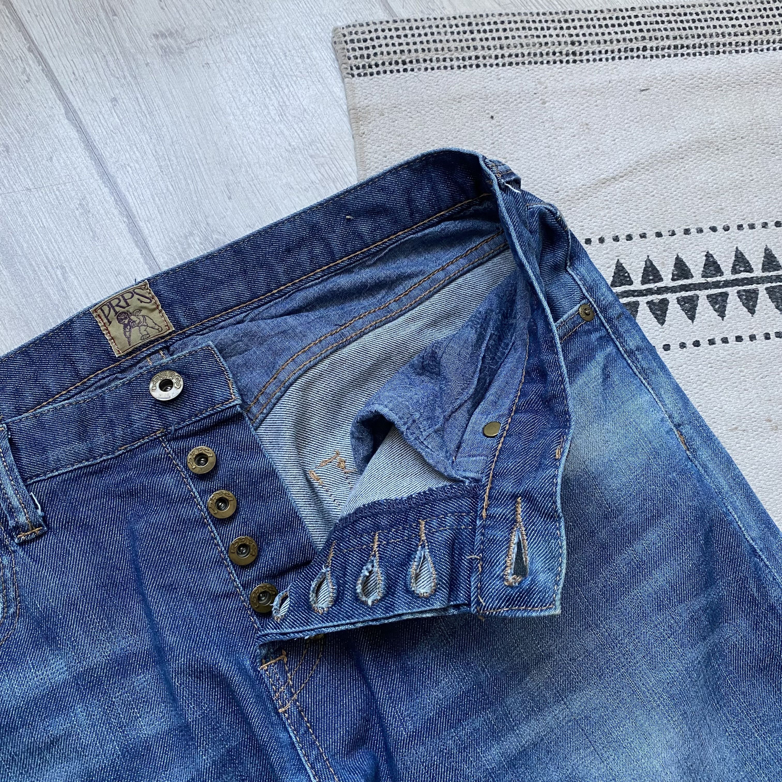 Prps Japanese Prps Denim slim jeans pants trouserers Size US 32 / EU 48 - 7 Thumbnail
