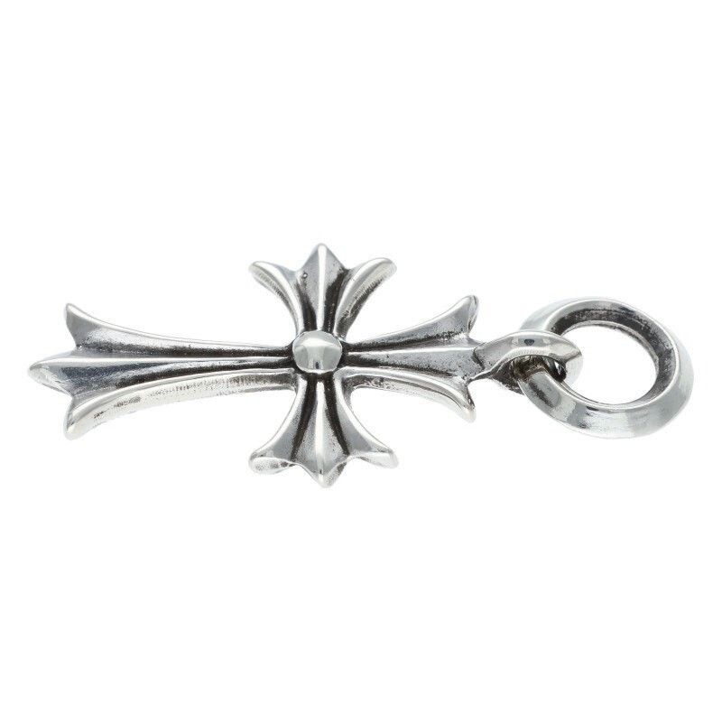 Chrome Hearts Chrome Hearts TINY CROSS Charm Silver Necklace Size ONE SIZE - 5 Thumbnail