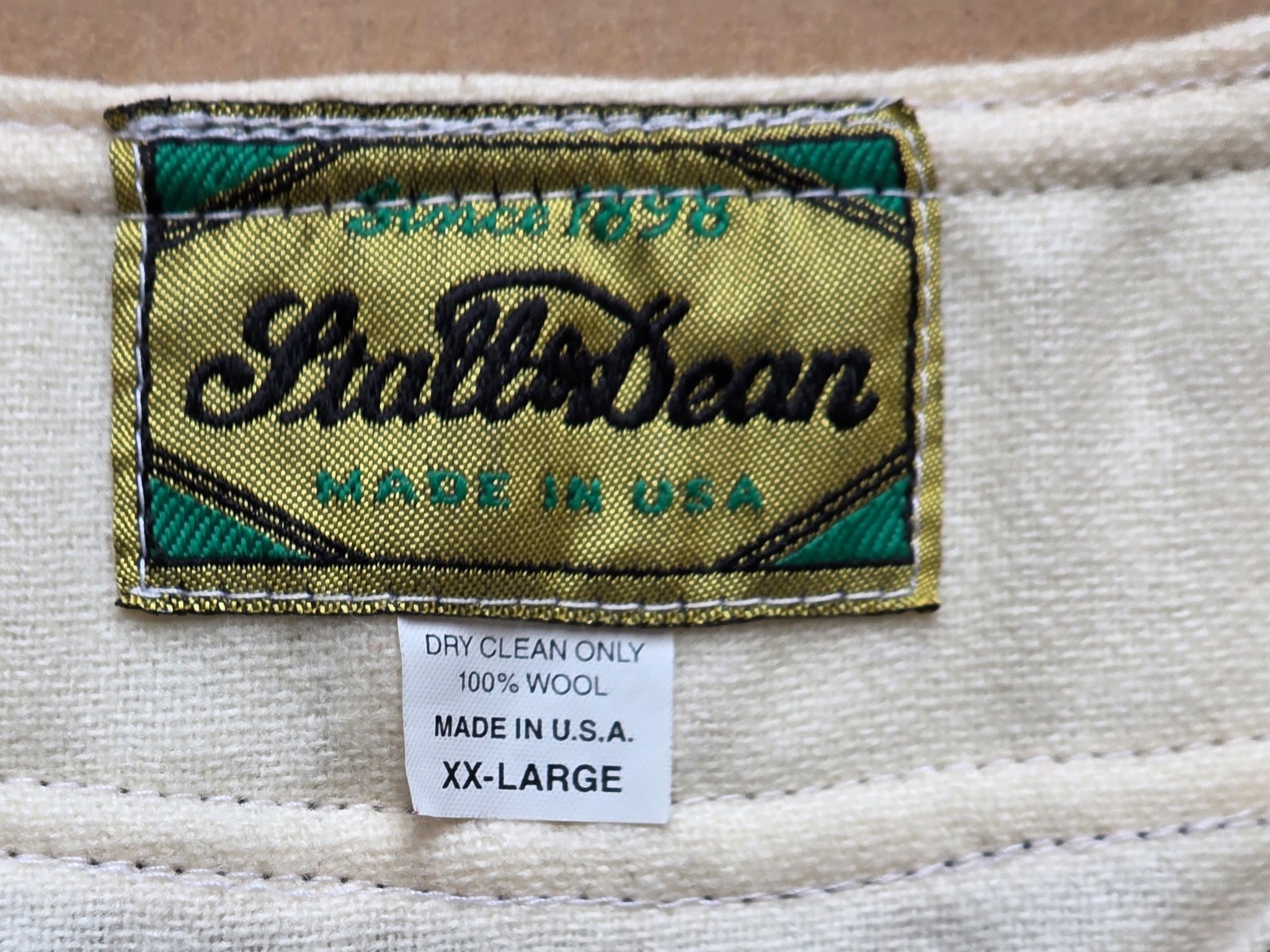Stall and Dean Pittsburgh Crawfords 1938 Authentic Wool Road Jersey Size US XXL / EU 58 / 5 - 4 Thumbnail