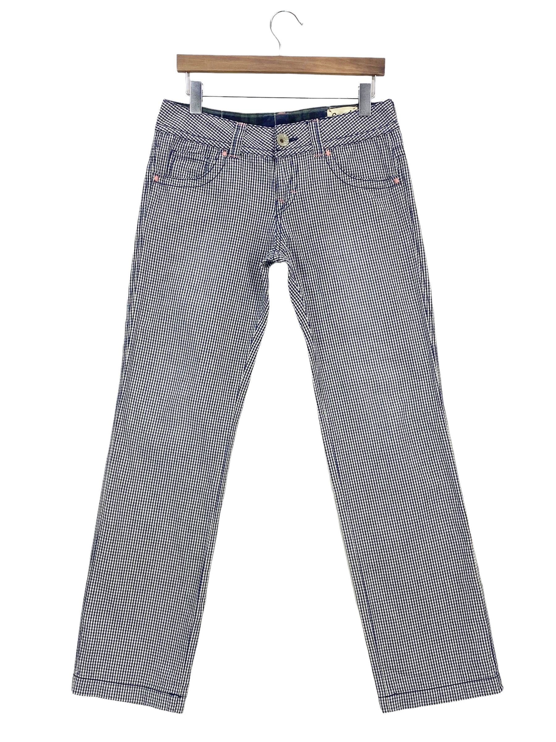 Japanese Brand Vintage Cepo Hickory Buckle Back Pants Japanese Workwear 90s Size US 28 / EU 44 - 2 Thumbnail