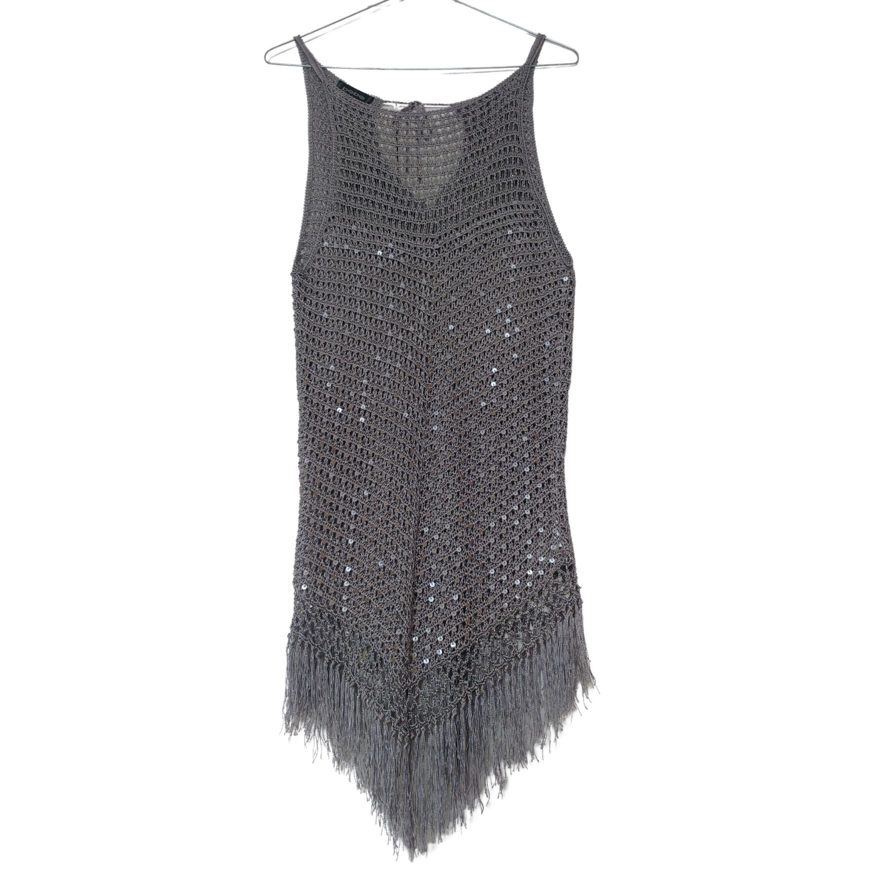 BeBe dress with sequins and tassels