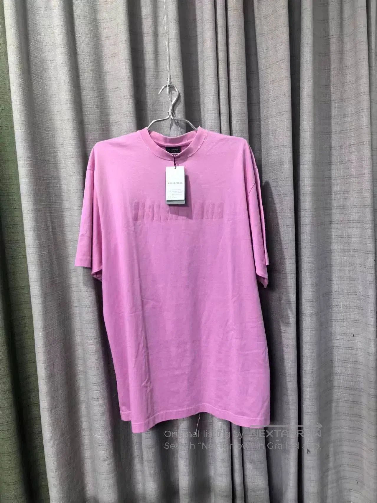 Balenciaga Balenciaga Pink Short Sleeve Tee. Size US XXS / EU 40 - 1 Thumbnail