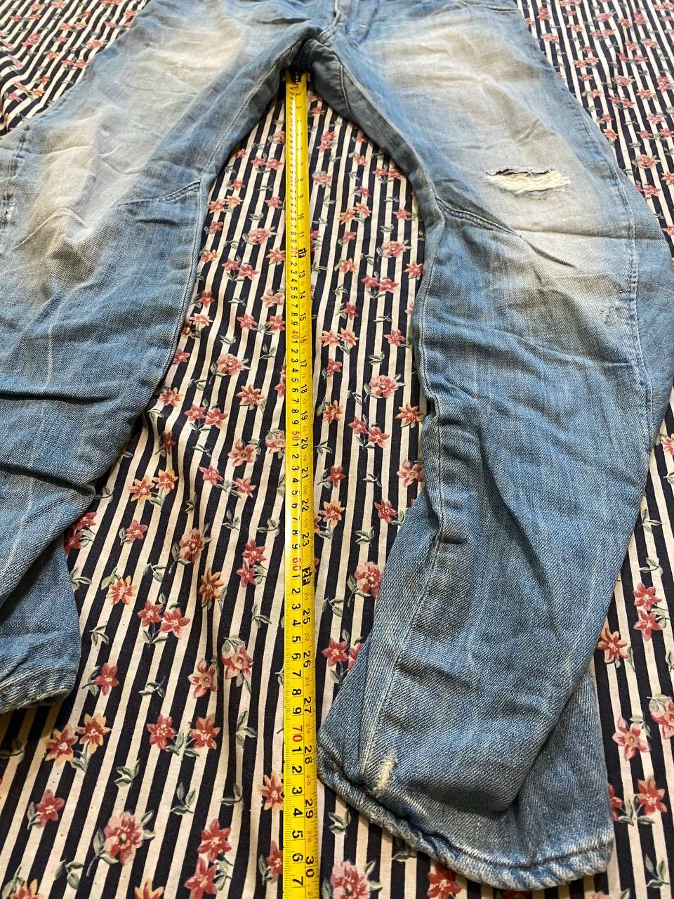 G-Star Vintage Gstar Raw Japanese Avant Garde Opium Y2K Denim Jeans Size US 31 - 16 Thumbnail