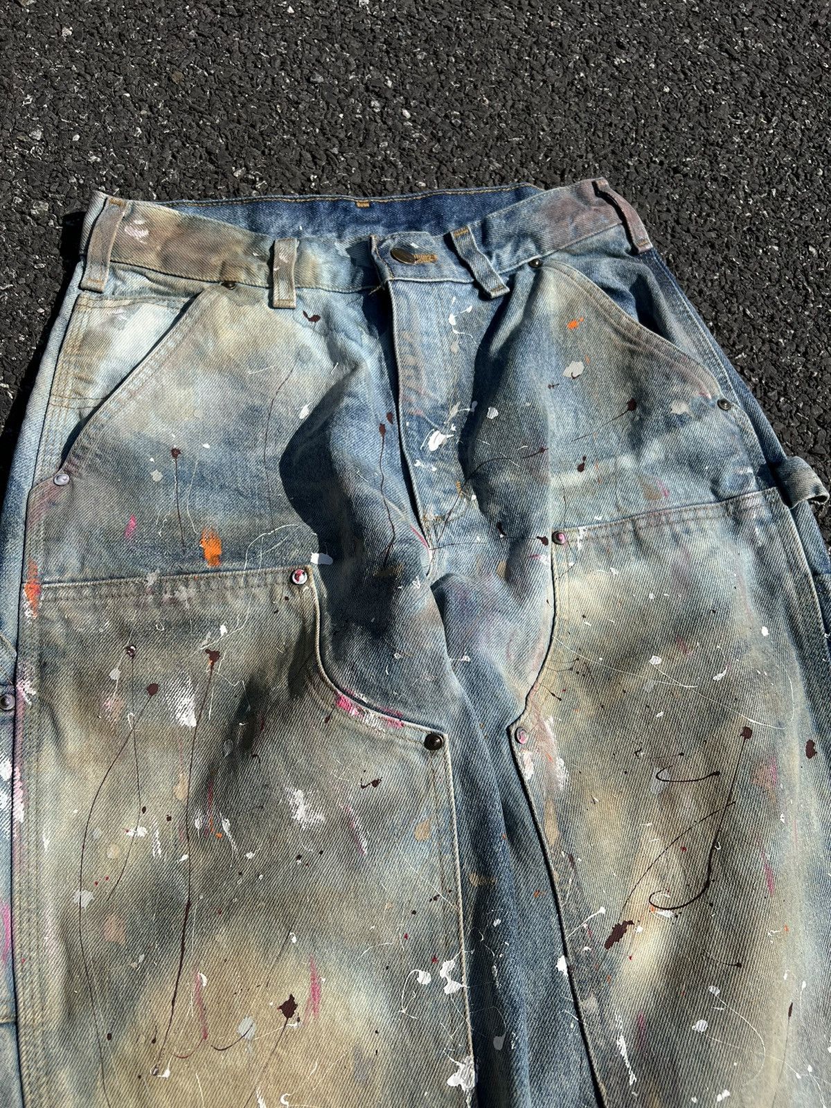 Carhartt Mud Wash Splatter Carhartt Double Knee Size US 30 / EU 46 - 3 Thumbnail