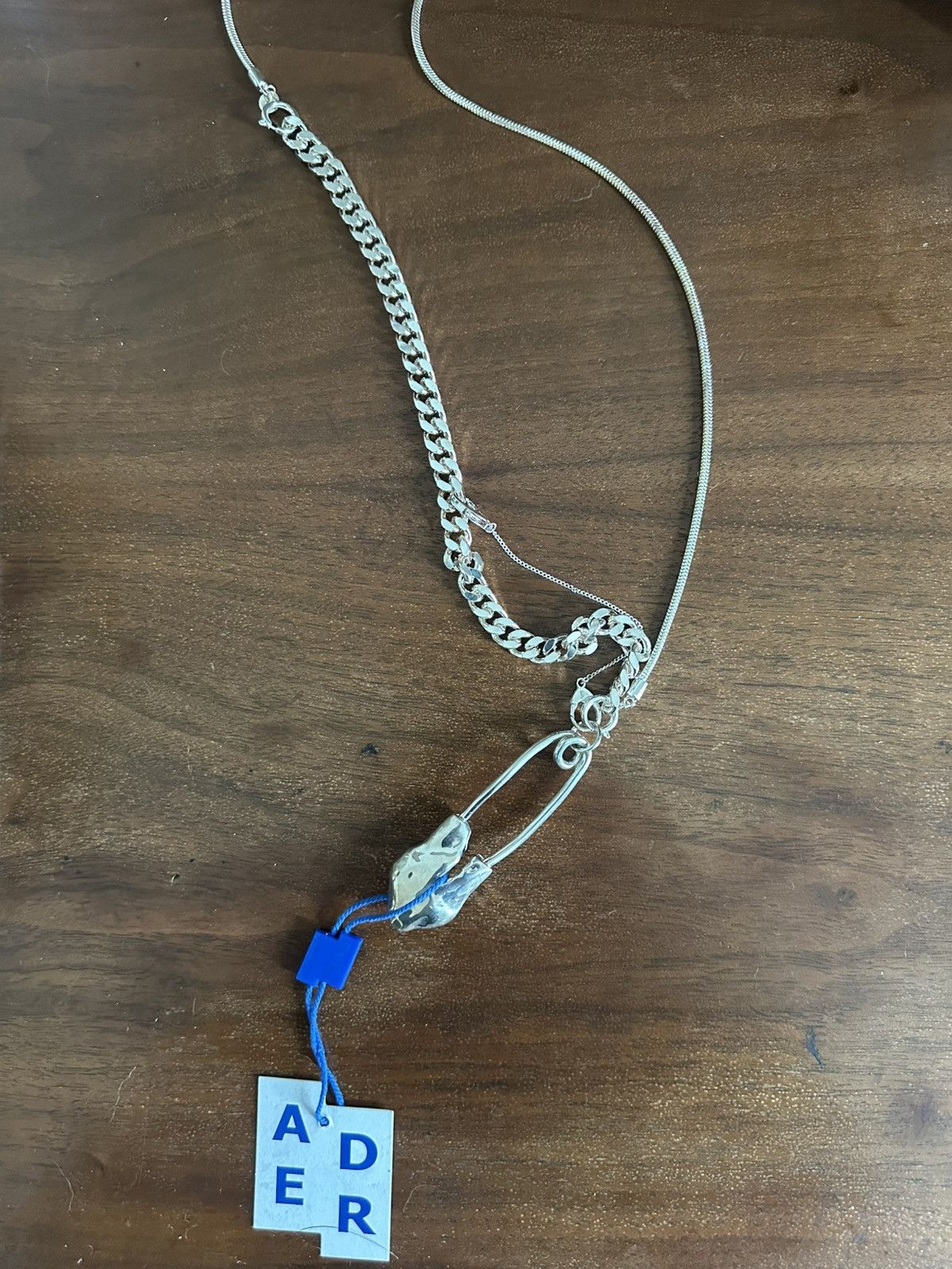 Ader Error Ader Error Destroyed Pin Necklace Size ONE SIZE - 1 Thumbnail