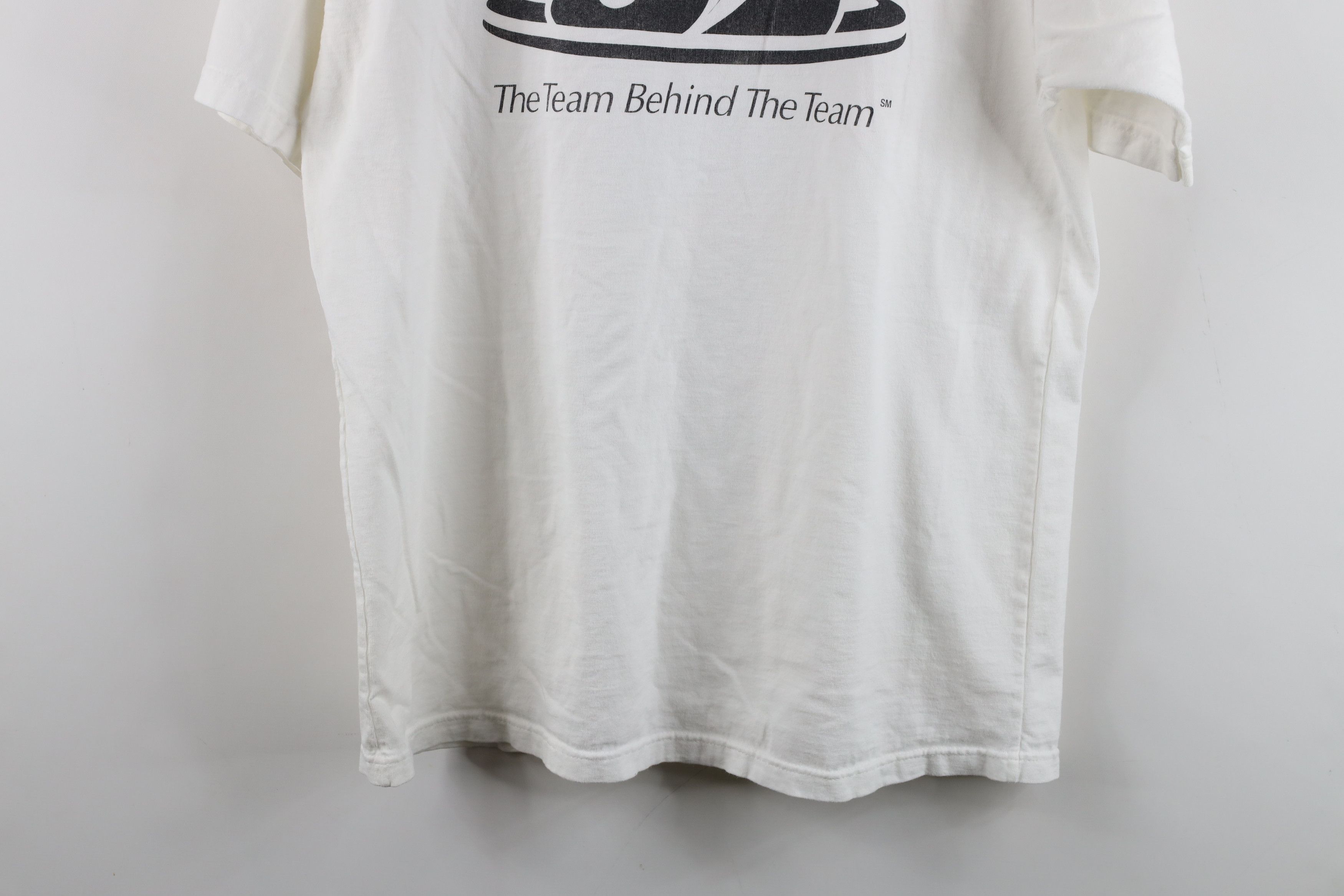 Vintage Vintage 90s Y2K Union Motors USA Olympics T-Shirt White Size L / US 10 / IT 46 - 11 Thumbnail