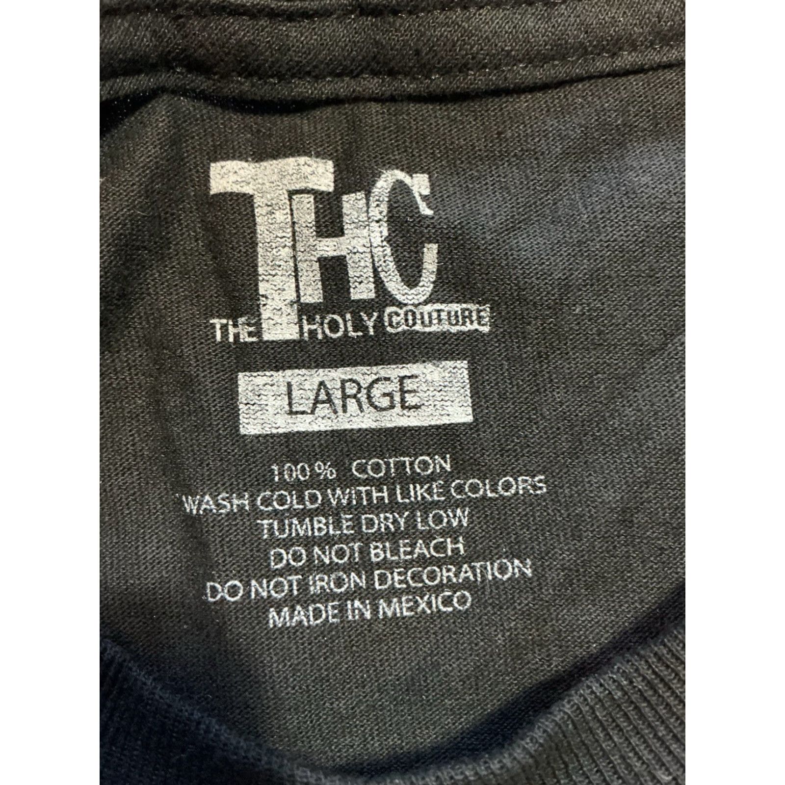 Vintage VINTAGE The Holy Couture Pablo Escobar Mugshot Black Graphic T-Shirt L Men Size US L / EU 52-54 / 3 - 5 Thumbnail