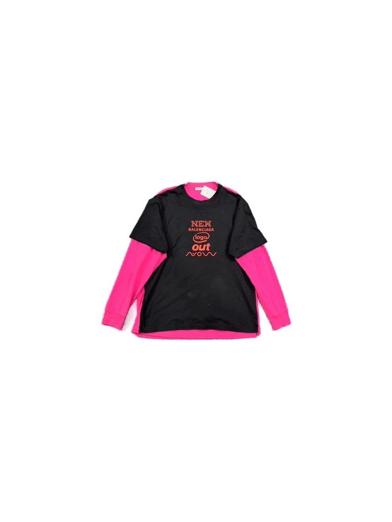 Balenciaga Balenciaga Logo Fake Two-Piece Long Sleeve 2501-Nextarrow Size US S / EU 44-46 / 1 - 6 Thumbnail